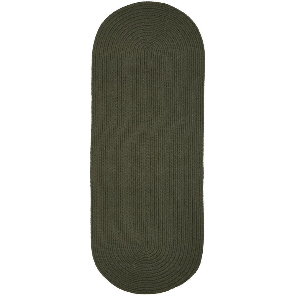 Braided S029 Dark Sage Maui Braided Rug