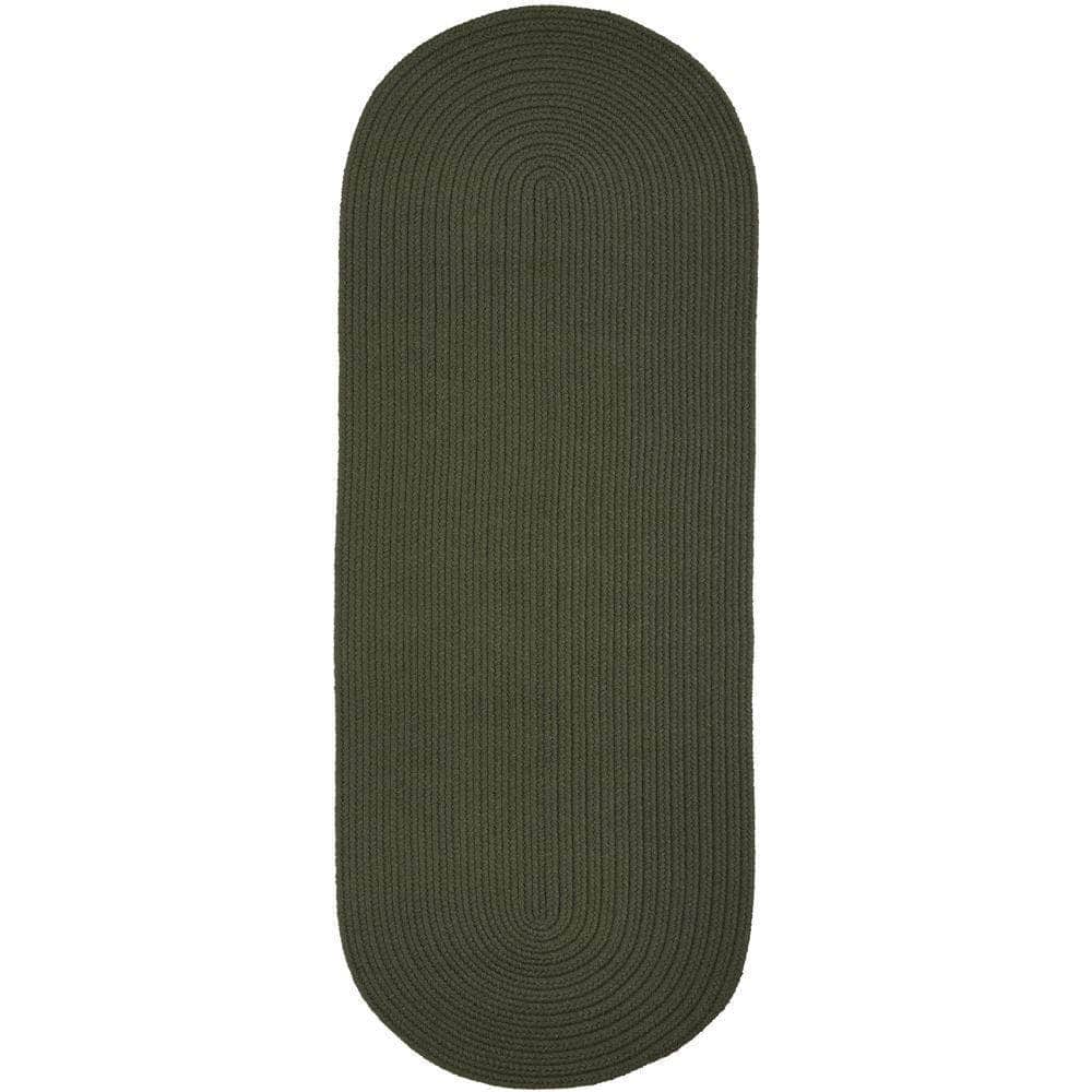Braided S029 Dark Sage Maui Braided Rug