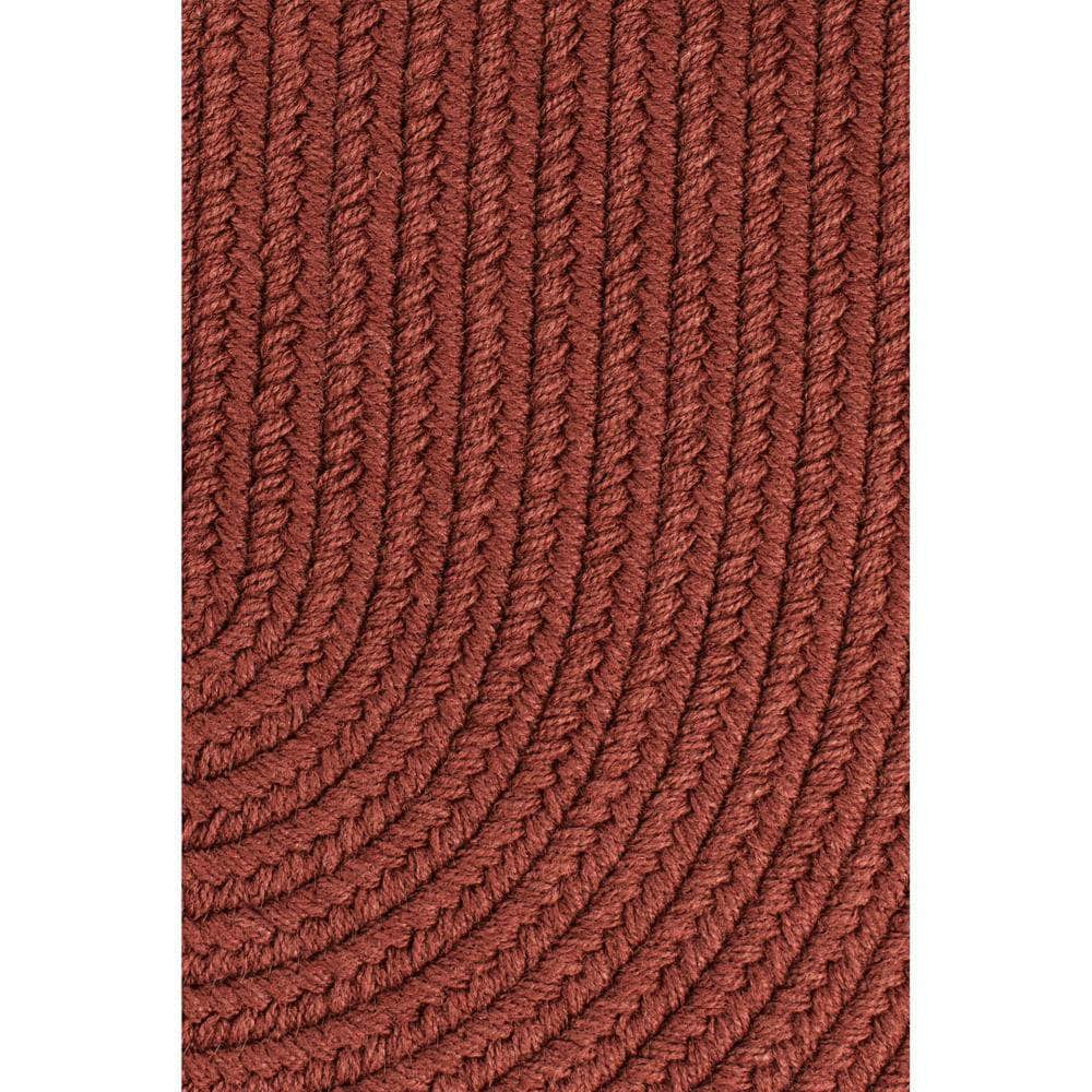 Braided S033 Terra Cotta Maui Braided Rug