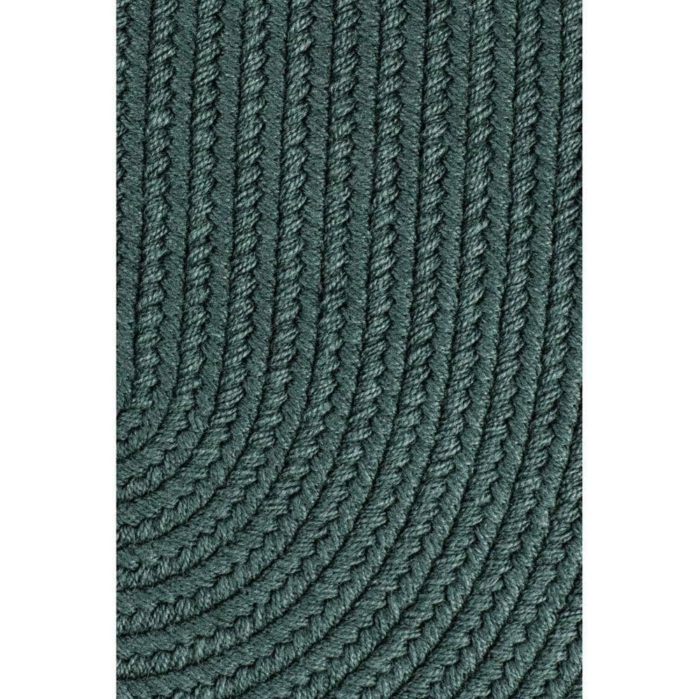 Braided S034 Teal Green Maui Braided Rug