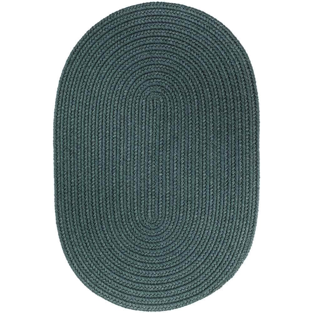 Braided S034 Teal Green Maui Braided Rug