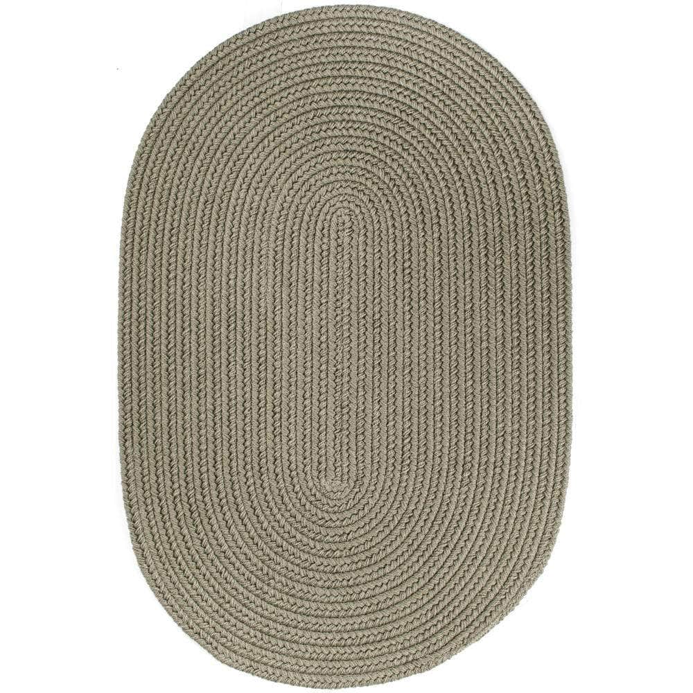 Braided S035 Moss Green Maui Braided Rug