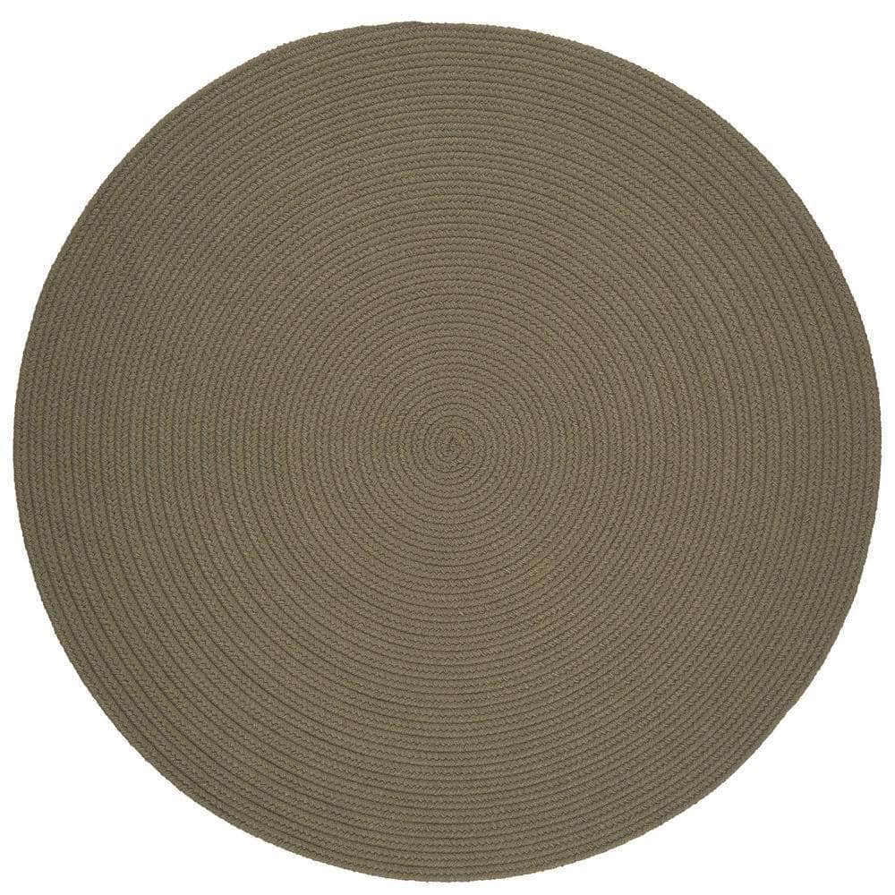 Braided S035 Moss Green Maui Braided Rug