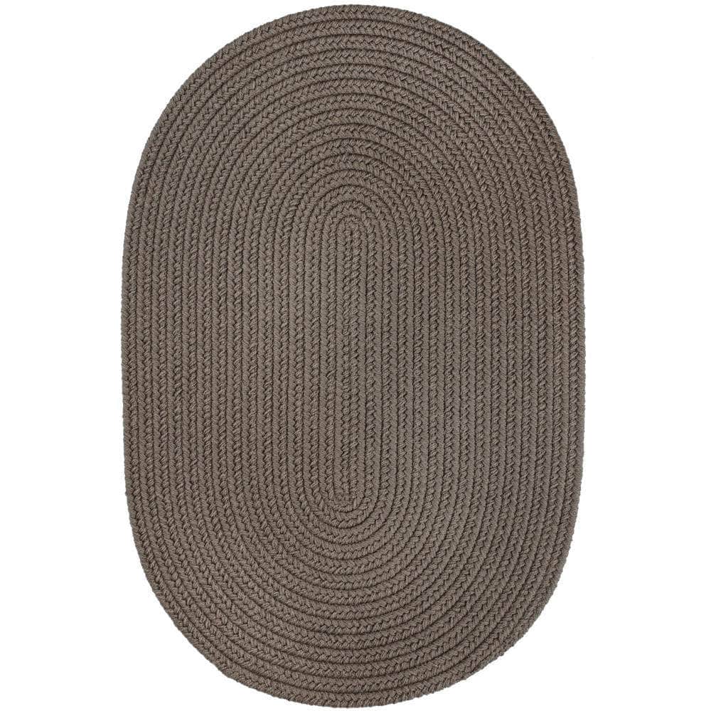 Braided S037 Moonstone Brown Maui Braided Rug