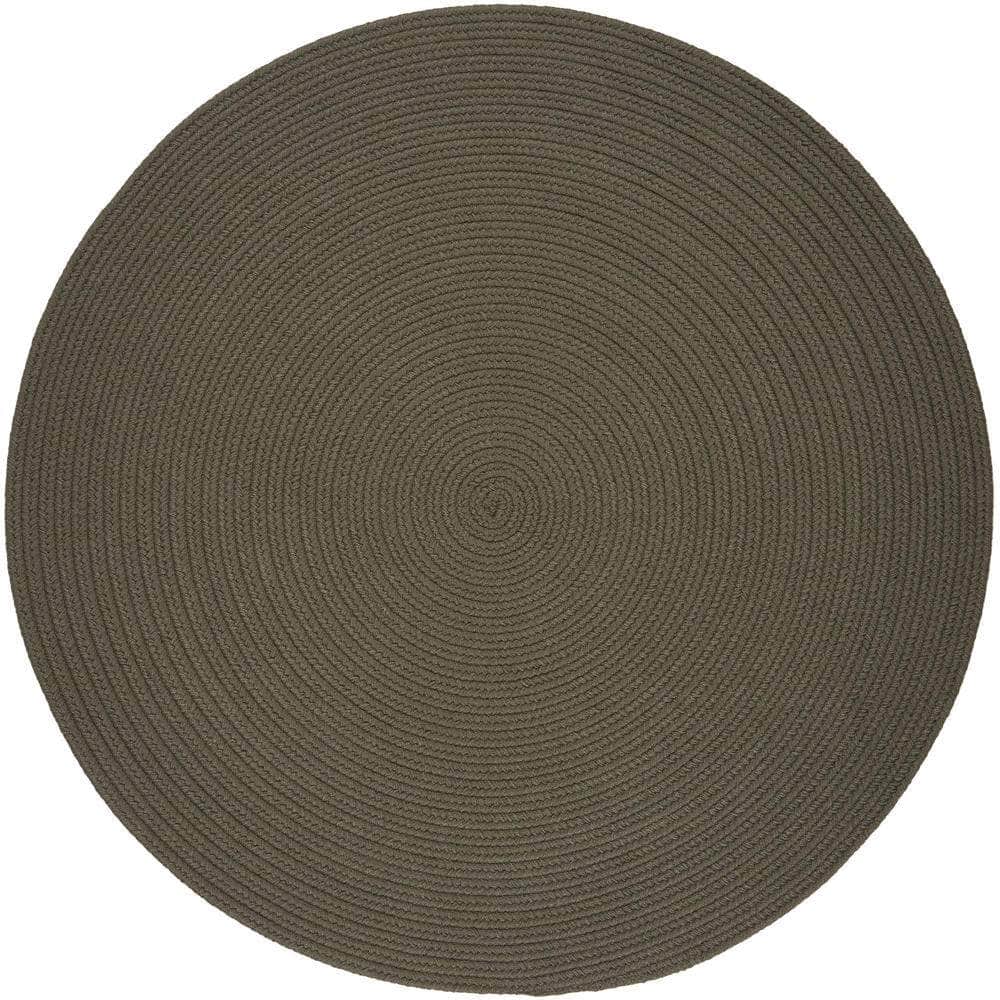 Braided S037 Moonstone Brown Maui Braided Rug