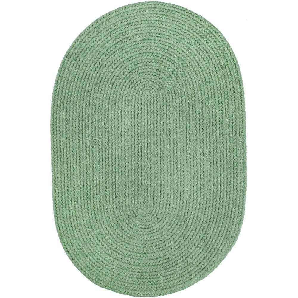 Braided S040 Celadon Green Maui Braided Rug