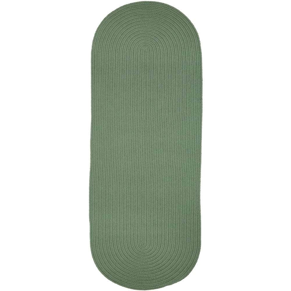 Braided S040 Celadon Green Maui Braided Rug