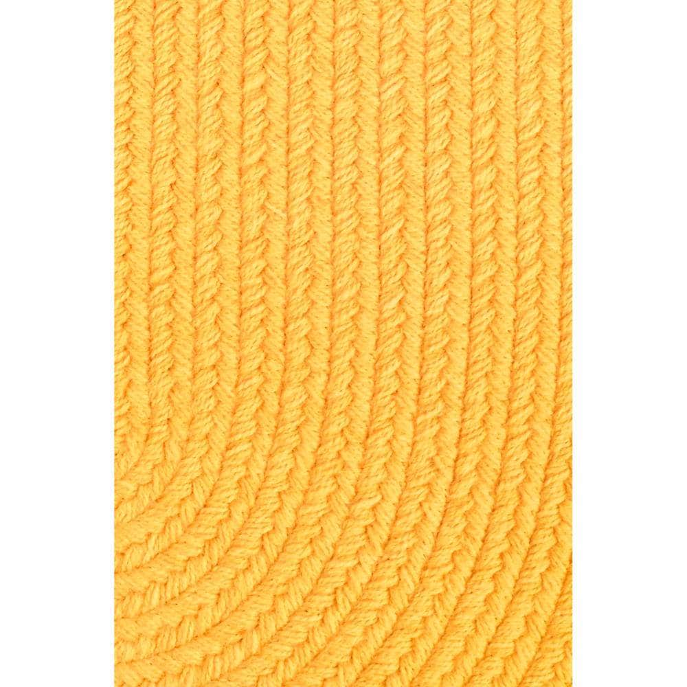 Braided S041 Daffodil Yellow Maui Braided Rug