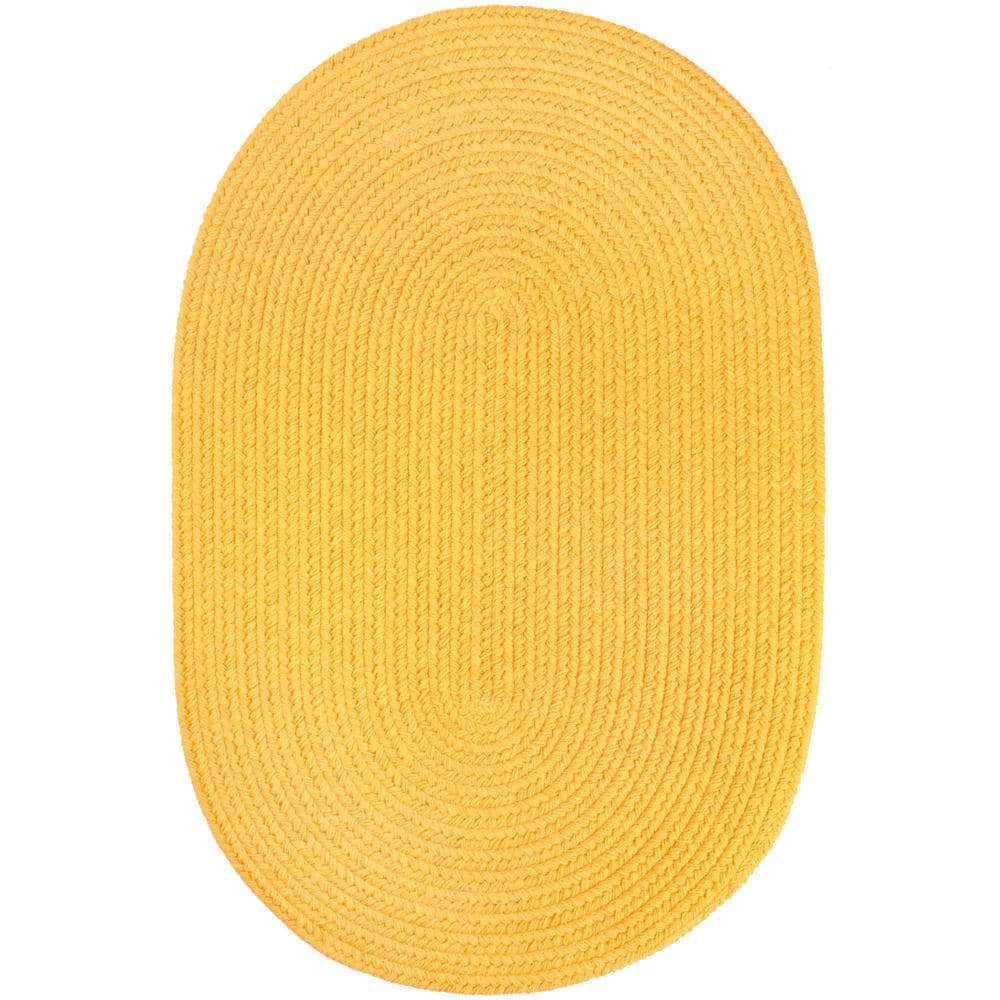 Braided S041 Daffodil Yellow Maui Braided Rug