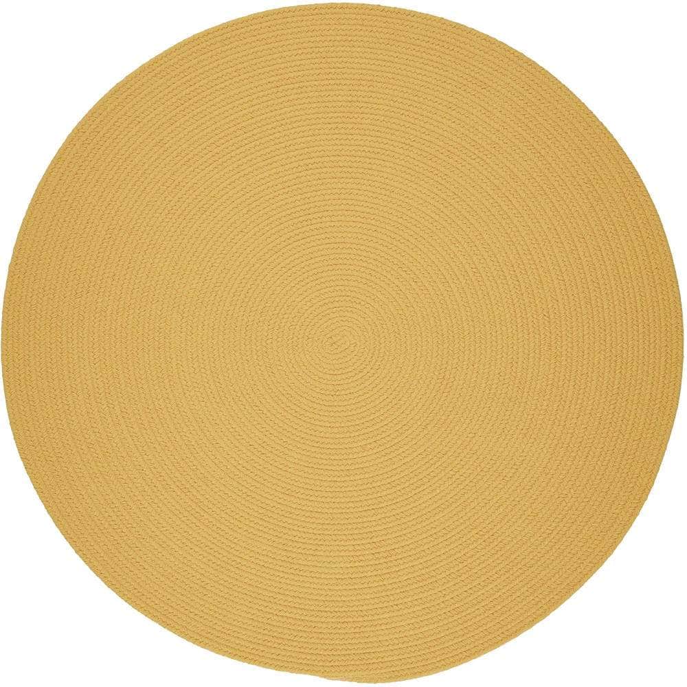 Braided S041 Daffodil Yellow Maui Braided Rug