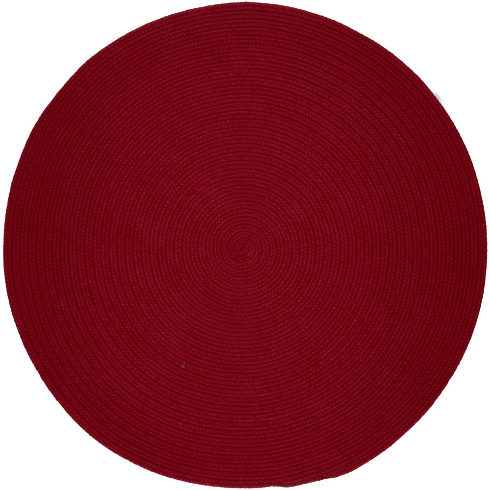 Braided S045 Brilliant Red Maui Braided Rug #color_brilliant red