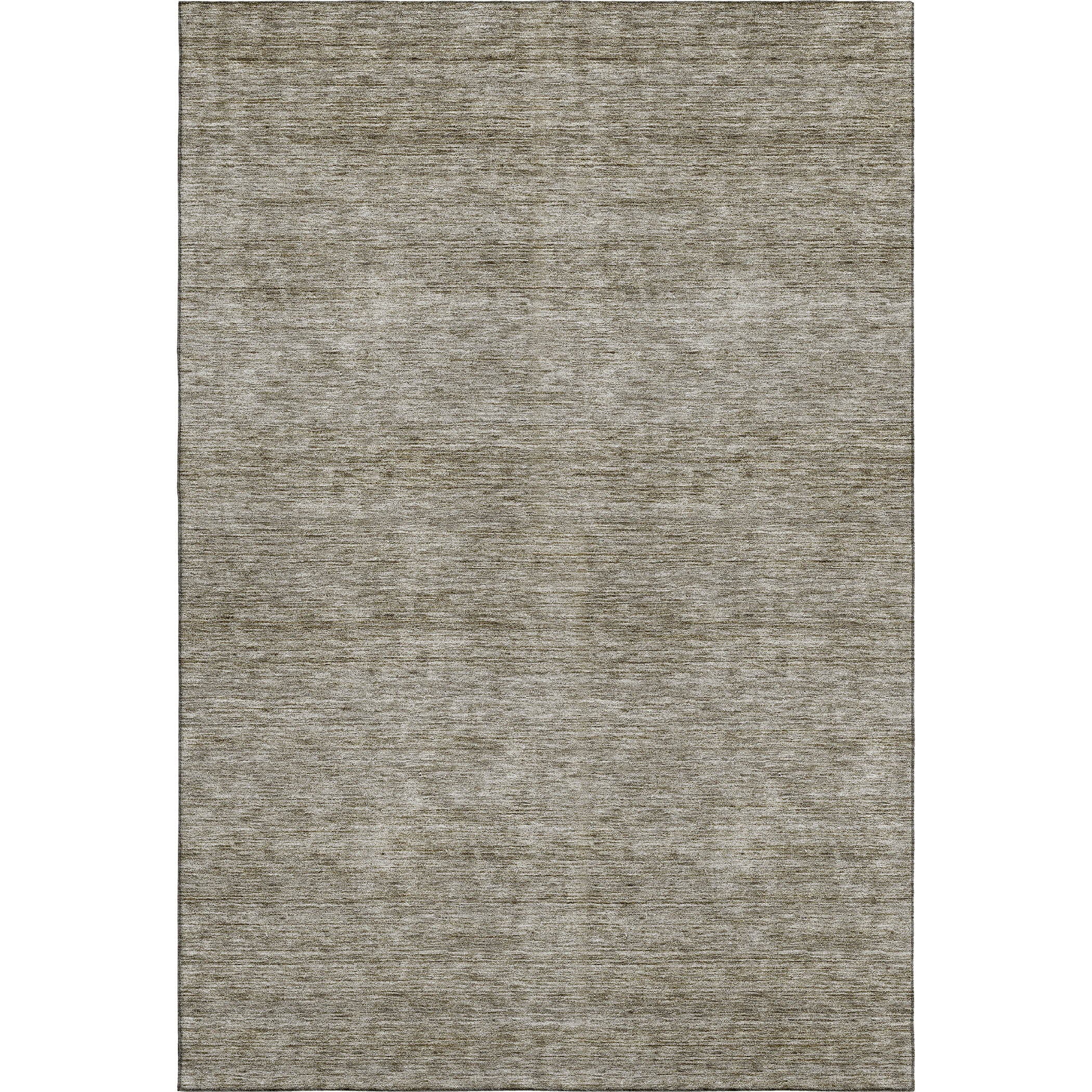 Luxury Washable Indoor/Outdoor Transitional SE1 Flax Ivory Rug 2'6" x 3'10" #shape_Rectangle