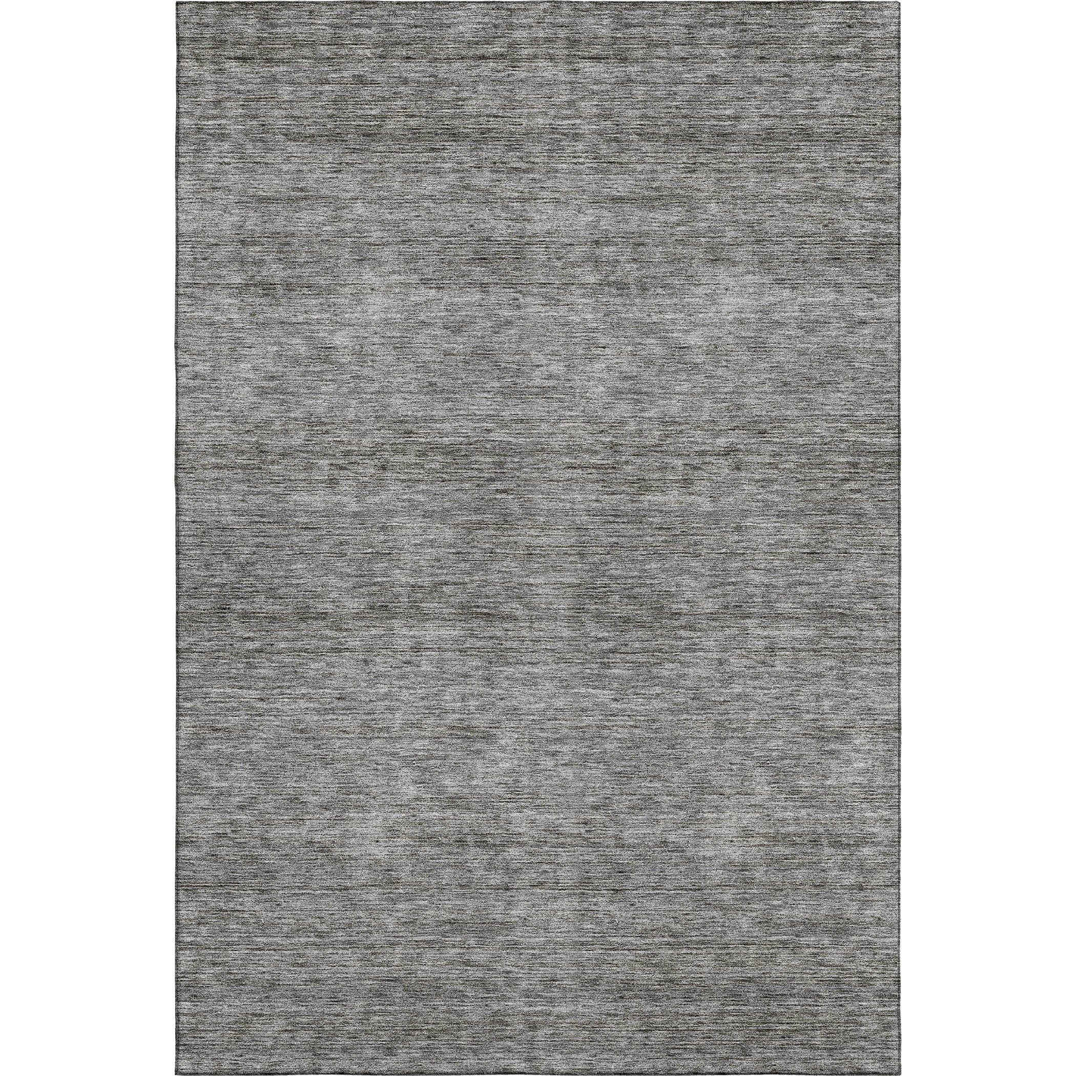 Luxury Washable Indoor/Outdoor Transitional SE1 Gray Rug 2'6" x 3'10" #shape_Rectangle