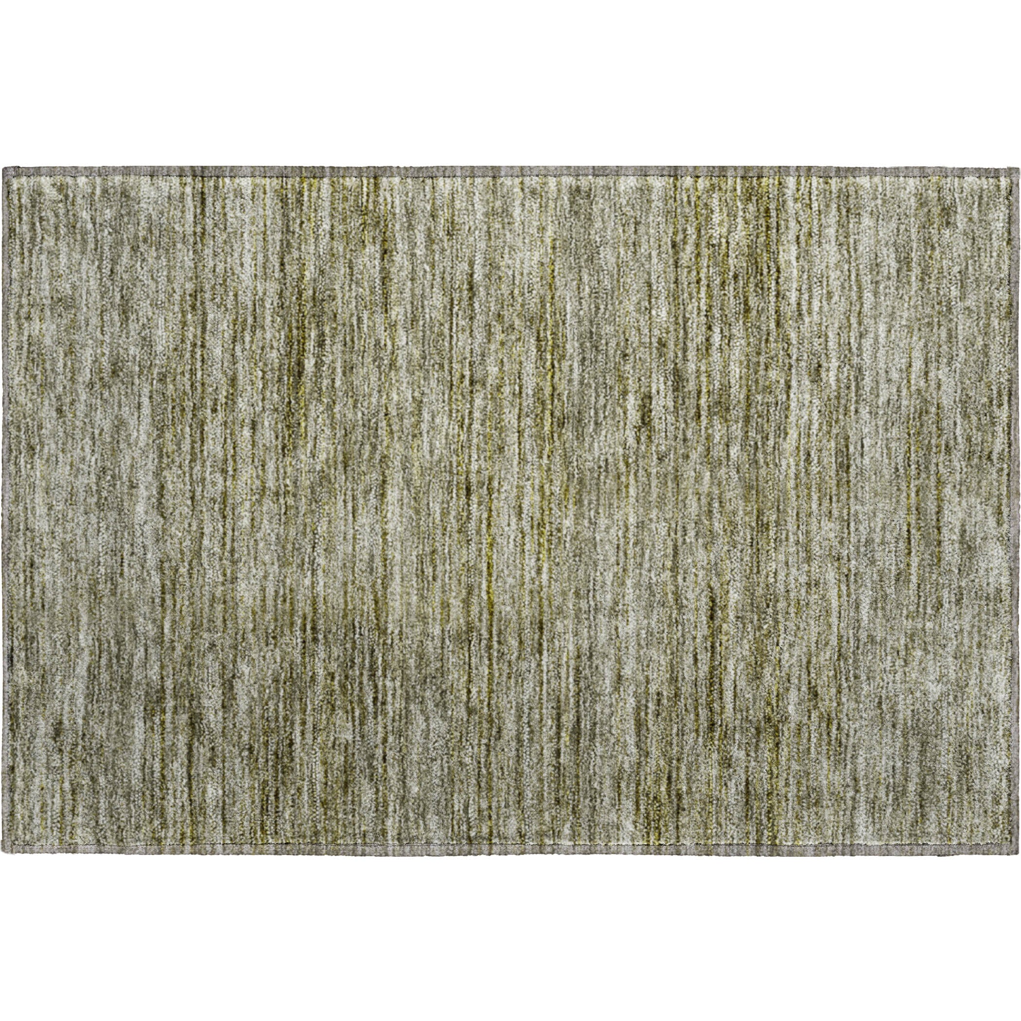 Luxury Washable Indoor/Outdoor Transitional SE1 Sage Green Rug 1'8" x 2'6" #shape_Rectangle