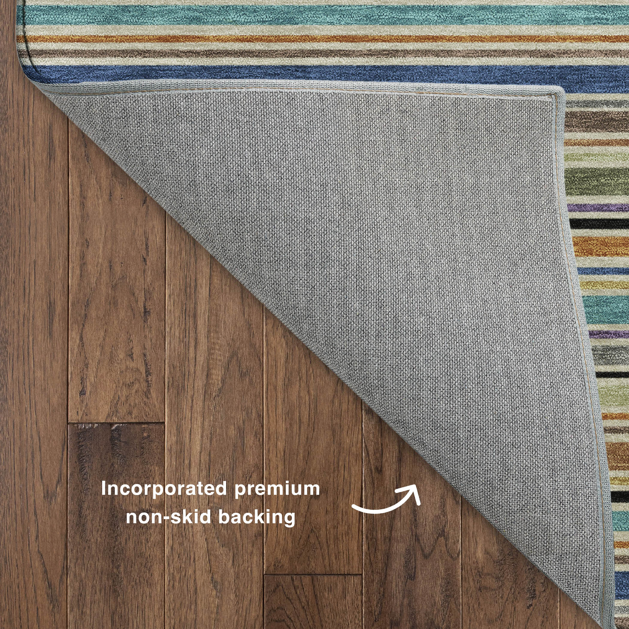 Luxury Washable Indoor/Outdoor Transitional SE2 Jewel Multi Rug 1'8" x 2'6" #shape_Rectangle