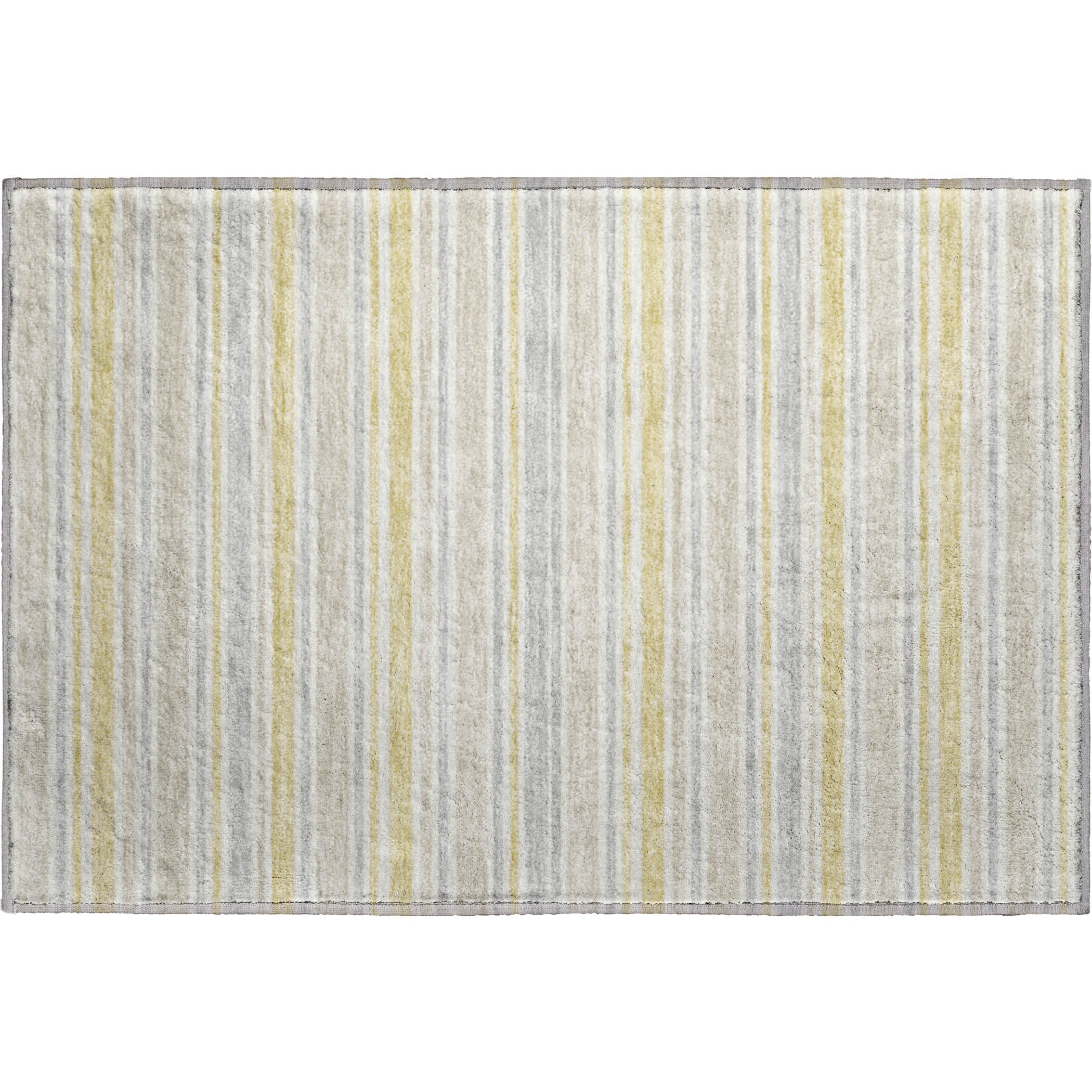 Luxury Washable Indoor/Outdoor Transitional SE2 Wheat Gold Rug 1'8" x 2'6" #shape_Rectangle