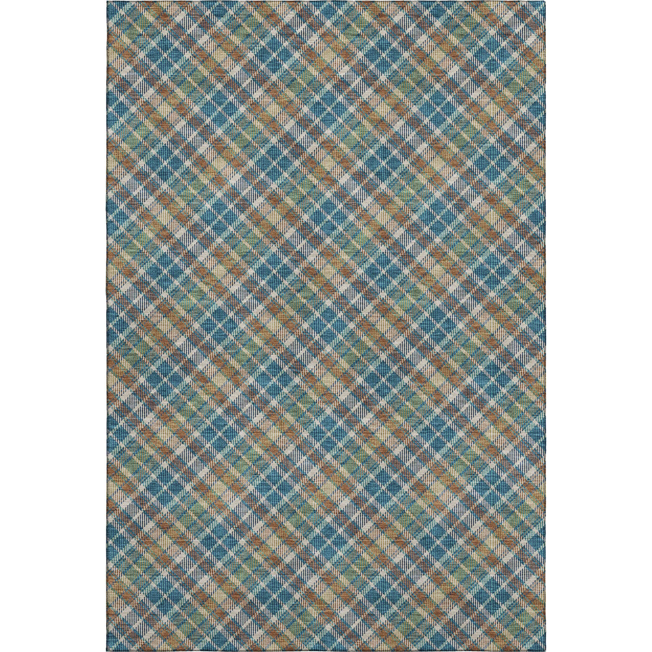 Luxury Washable Indoor/Outdoor Transitional SE3 Jewel Multi Rug 2'6" x 3'10" #shape_Rectangle