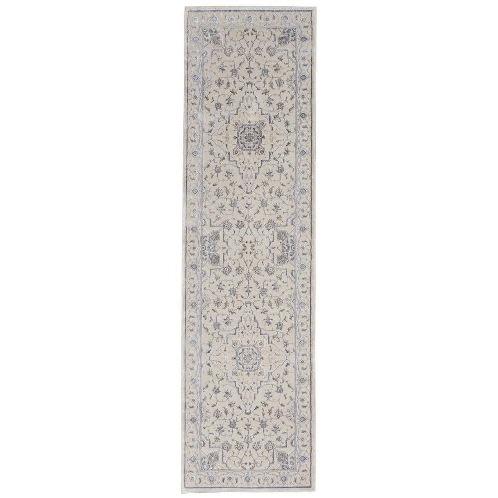 Sleek Textures SLE08 Ivory/Grey Rugs #color_ivory/grey