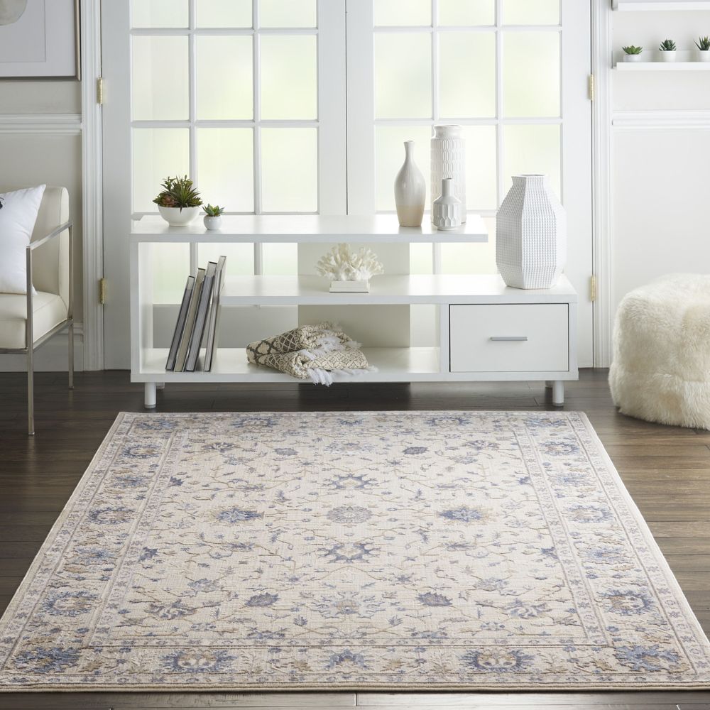 Sleek Textures SLE09 Ivory Rugs #color_ivory
