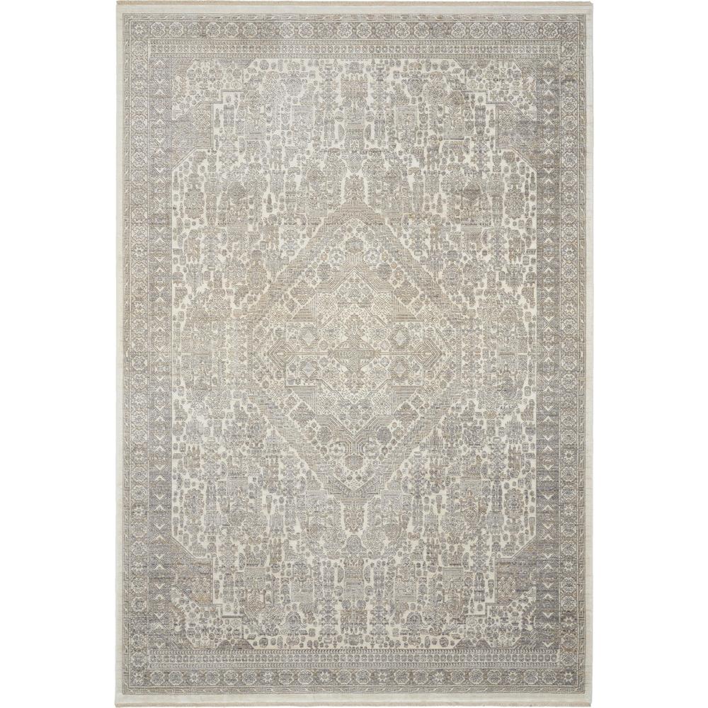 Silken Weave SLW02 Ivory Beige Rugs #color_ivory beige