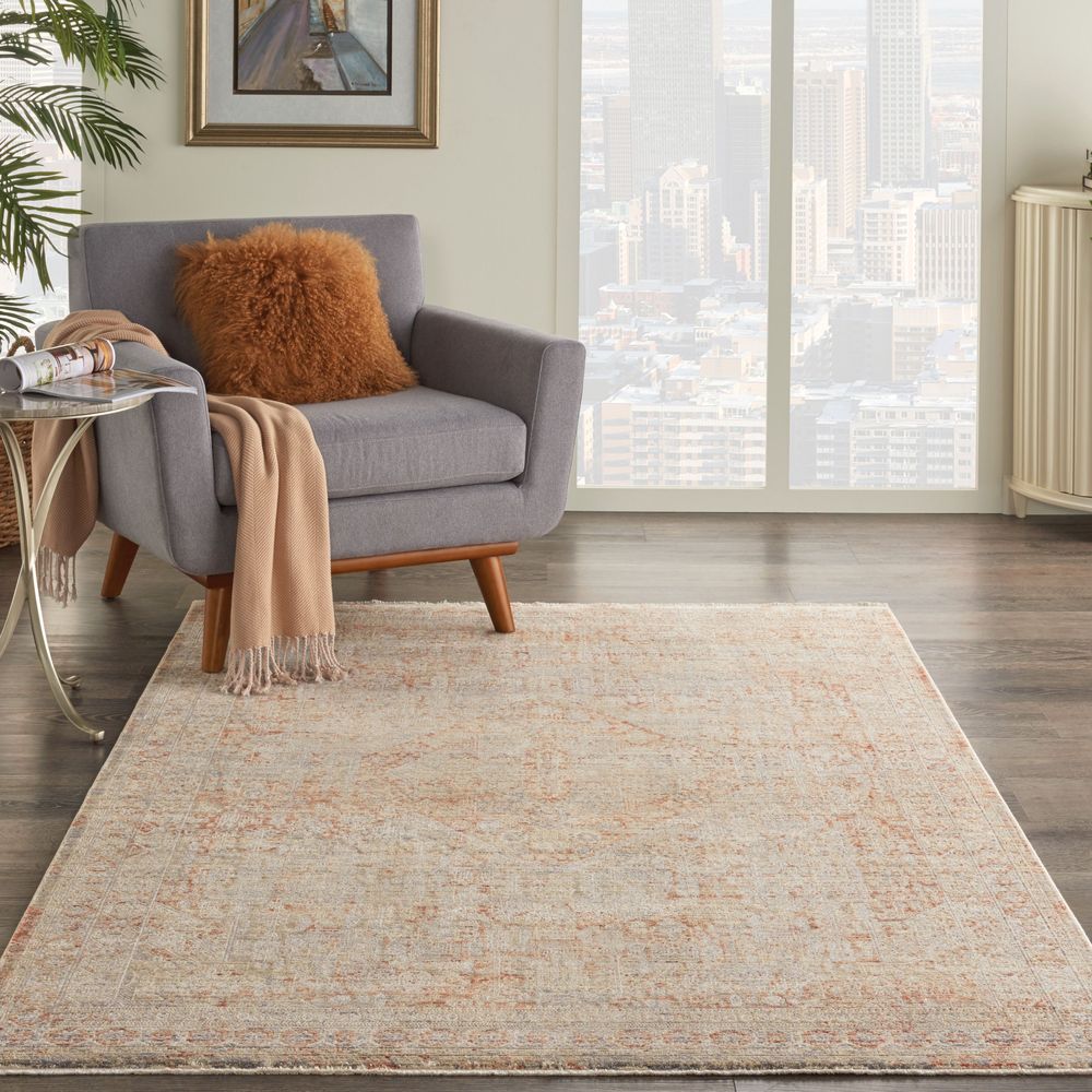 Silken Weave SLW02 Ivory Beige Rugs #color_ivory beige