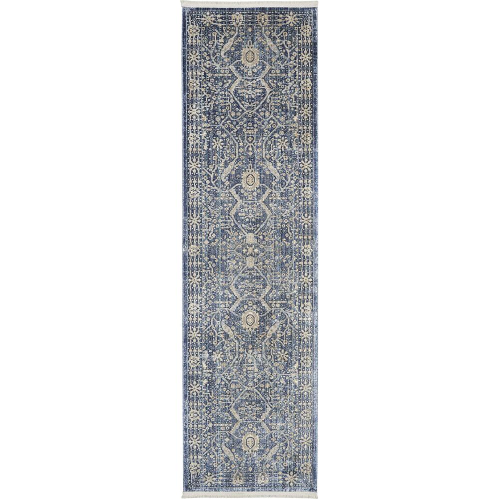 Silken Weave SLW03 Blue Rugs #color_blue