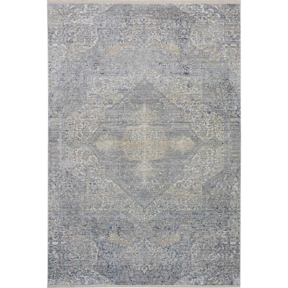 Silken Weave SLW04 Blue/Grey Rugs #color_blue/grey