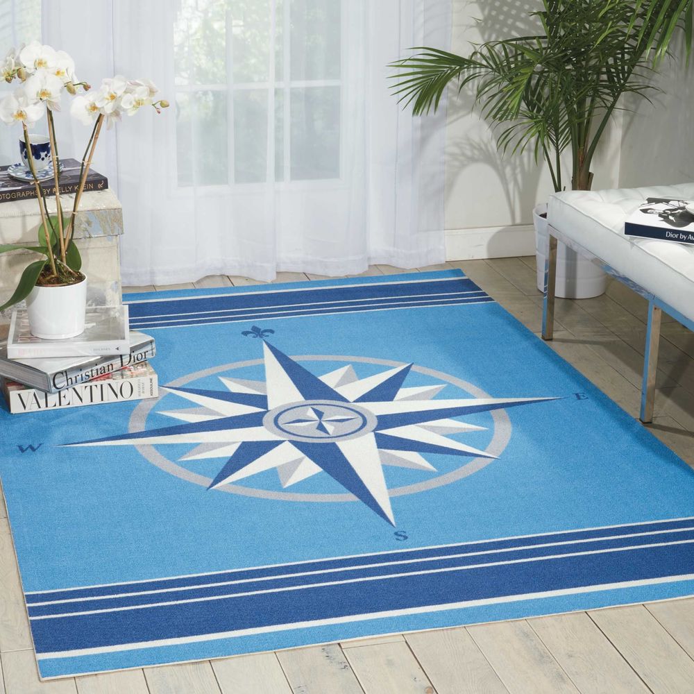 Sun & Shade SND45 Blue Rugs #color_blue