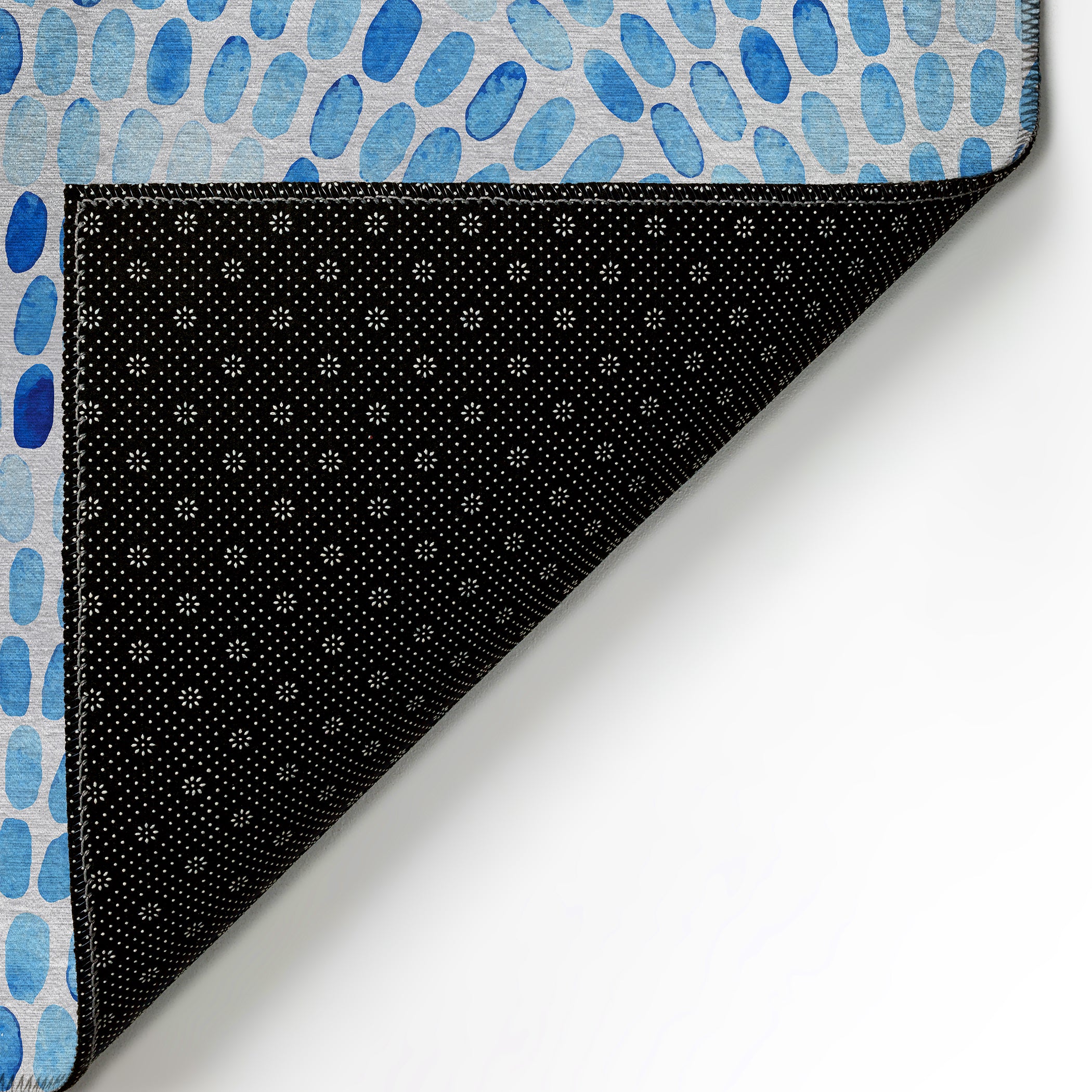 Luxury Machine Washable Indoor/Outdoor Coastal SZ7 Indigo Blue Rug 1'8" x 2'6" #shape_Rectangle