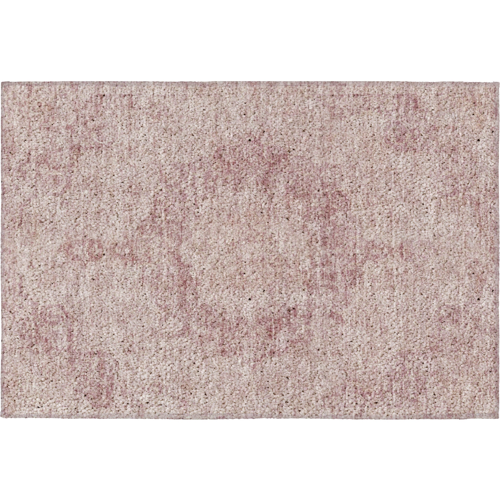 Luxury Washable Indoor/Outdoor Traditional TB5 Pink Rug 1'8" x 2'6" #shape_Rectangle