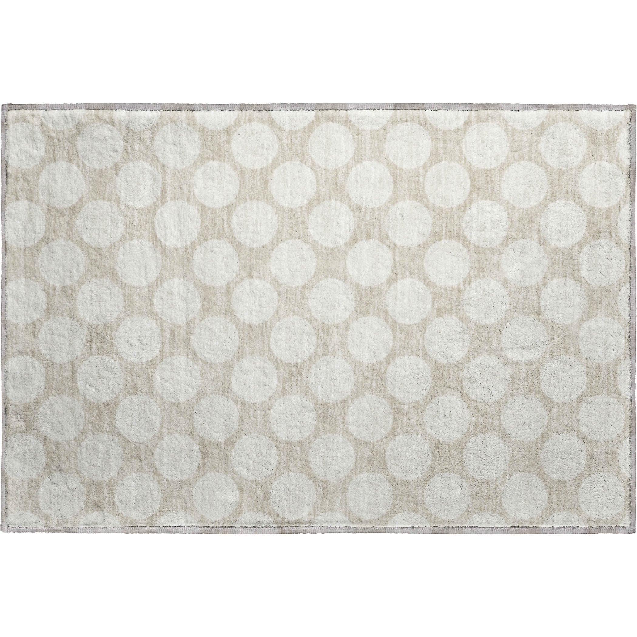 Luxury Washable Indoor/Outdoor Geometric TR13 Beige Brown Rug 1'8" x 2'6" #shape_Rectangle