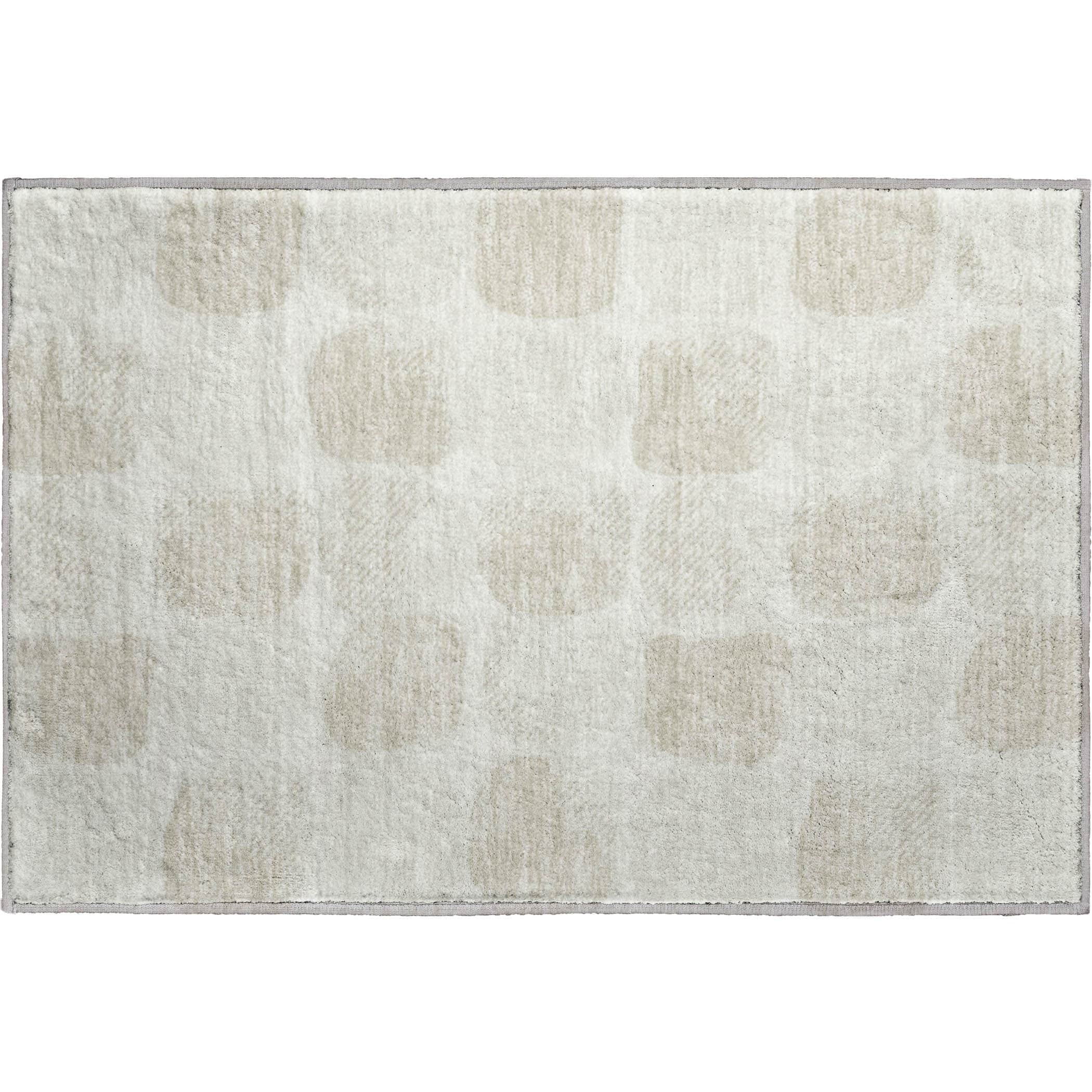 Luxury Washable Indoor/Outdoor Geometric TR16 Ivory Rug 1'8" x 2'6" #shape_Rectangle