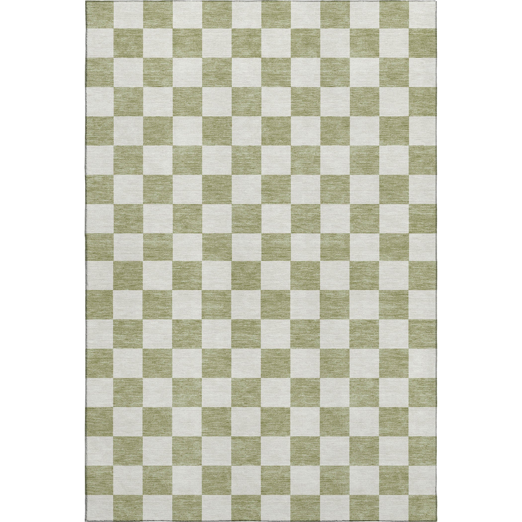 Luxury Washable Indoor/Outdoor Geometric TR7 Aloe Green Rug 2'6" x 3'10" #shape_Rectangle