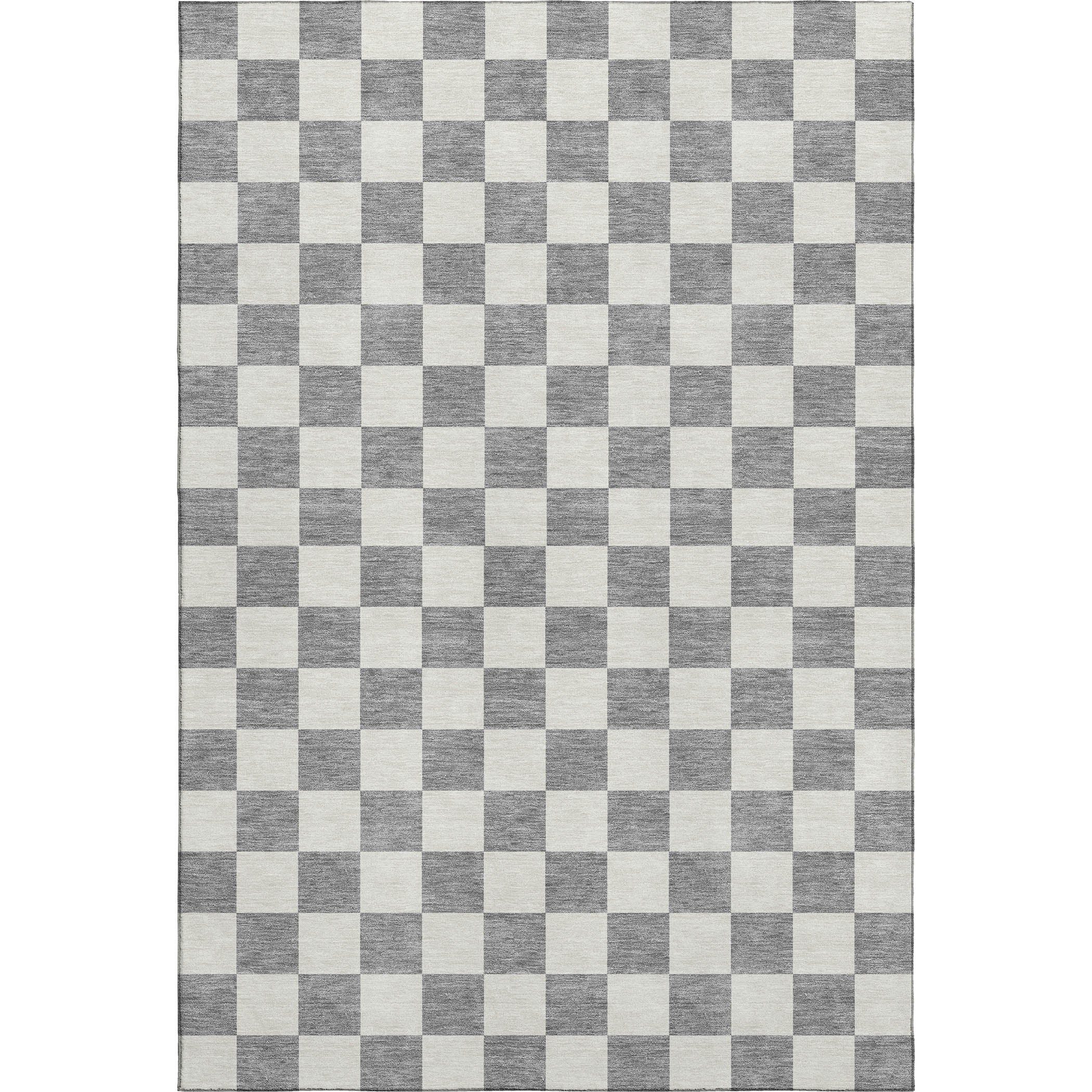 Luxury Washable Indoor/Outdoor Geometric TR7 Gray Rug 2'6" x 3'10" #shape_Rectangle