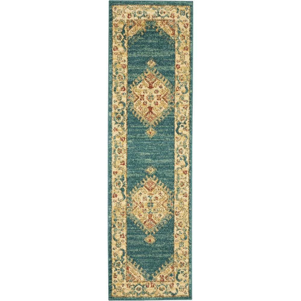 Traditional Vintage TRV03 Teal/Blue Rugs #color_teal/blue