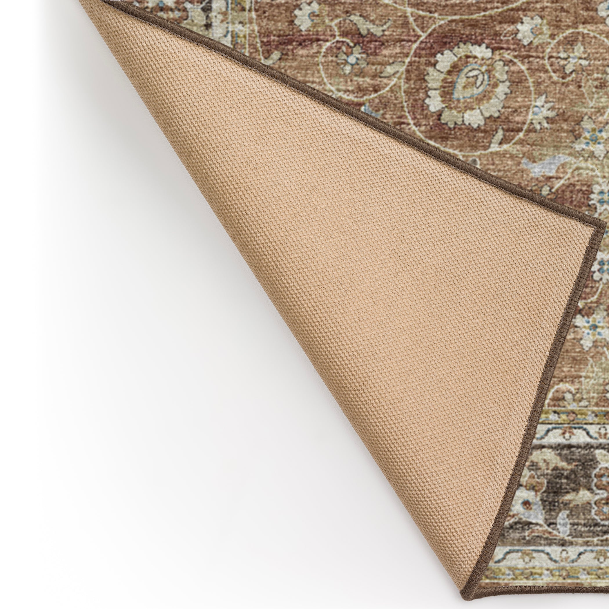 Indoor/Outdoor Traditional TU14 Paprika Red Rug 1'8" x 2'6" #shape_Rectangle