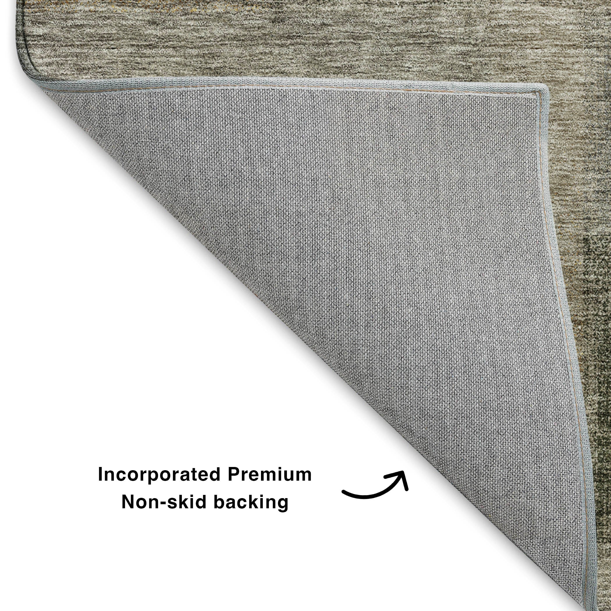 Luxury Washable Indoor/Outdoor Transitional TV10 Mocha Brown Rug 1'8" x 2'6" #shape_Rectangle