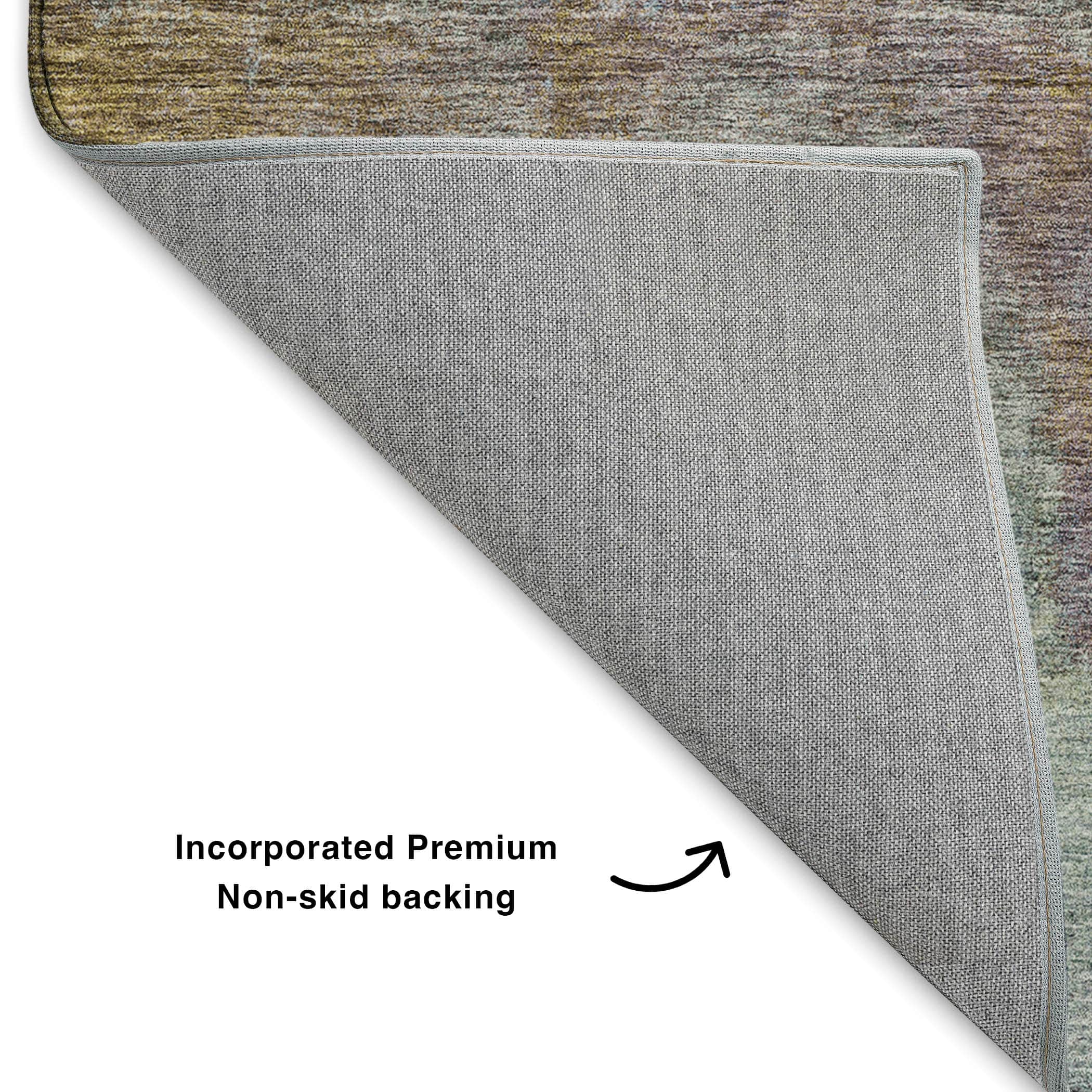 Luxury Washable Indoor/Outdoor Transitional TV12 Mocha Brown Rug 1'8" x 2'6" #shape_Rectangle