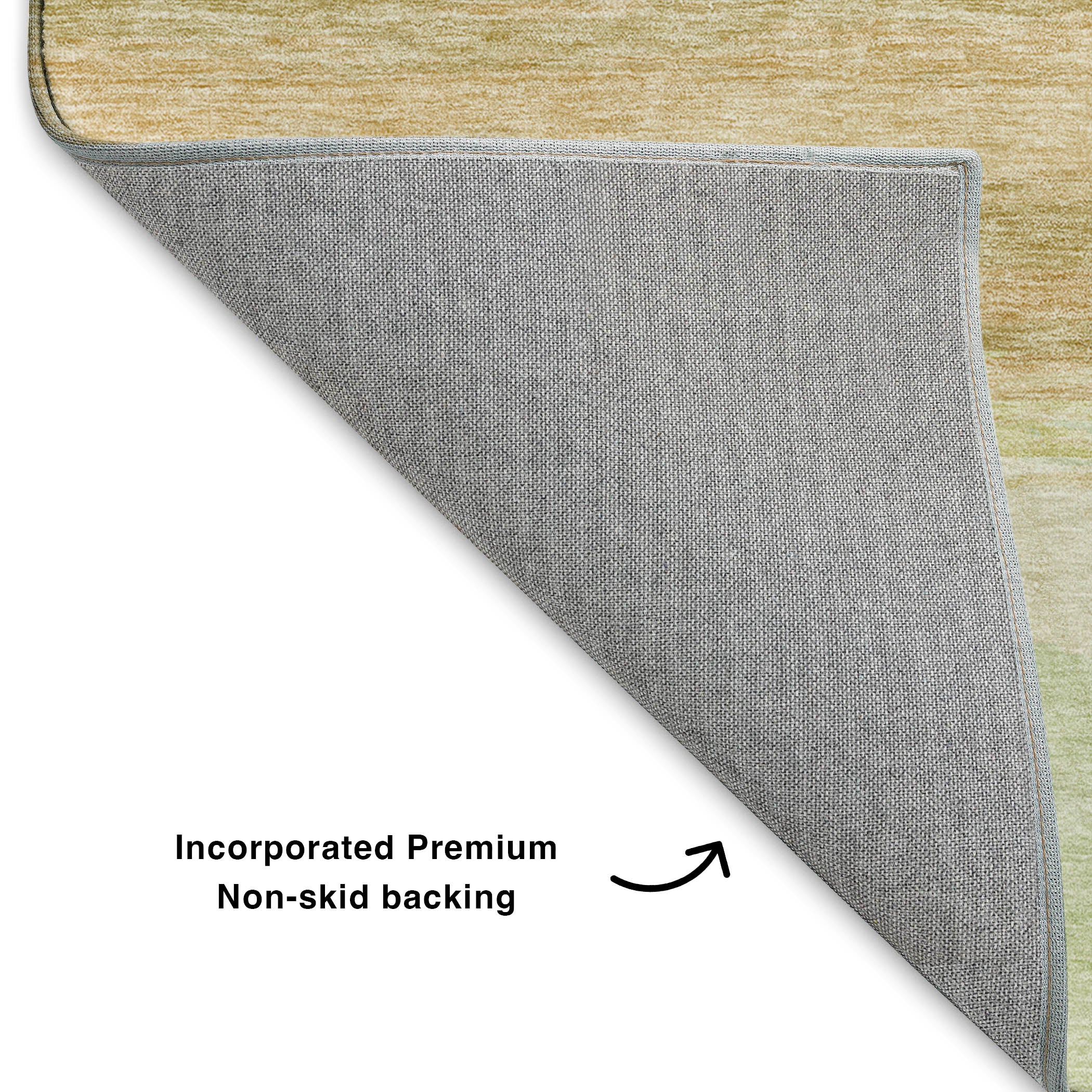 Luxury Washable Indoor/Outdoor Transitional TV2 Aloe Green Rug 1'8" x 2'6" #shape_Rectangle