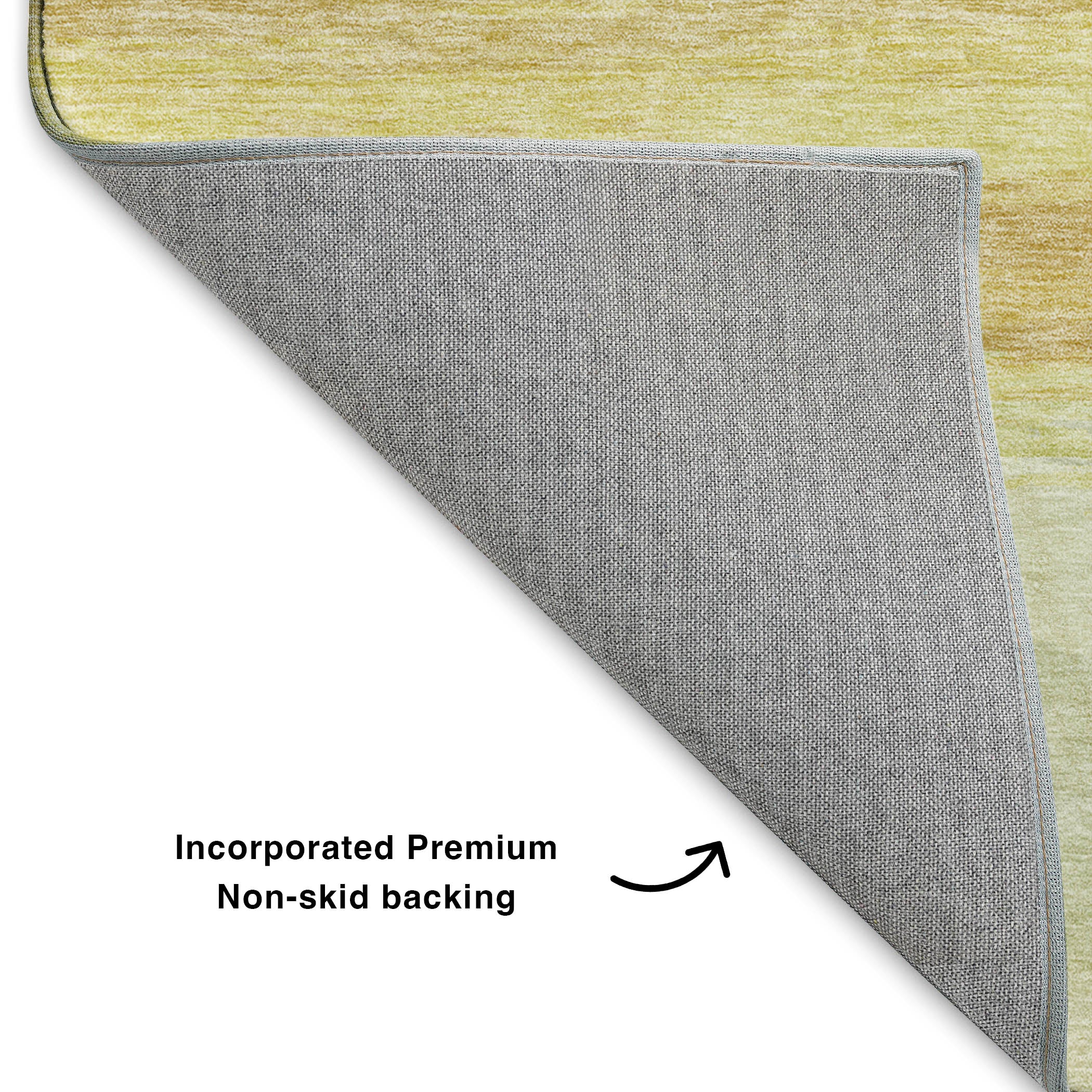 Luxury Washable Indoor/Outdoor Transitional TV2 Tan Brown Rug 1'8" x 2'6" #shape_Rectangle