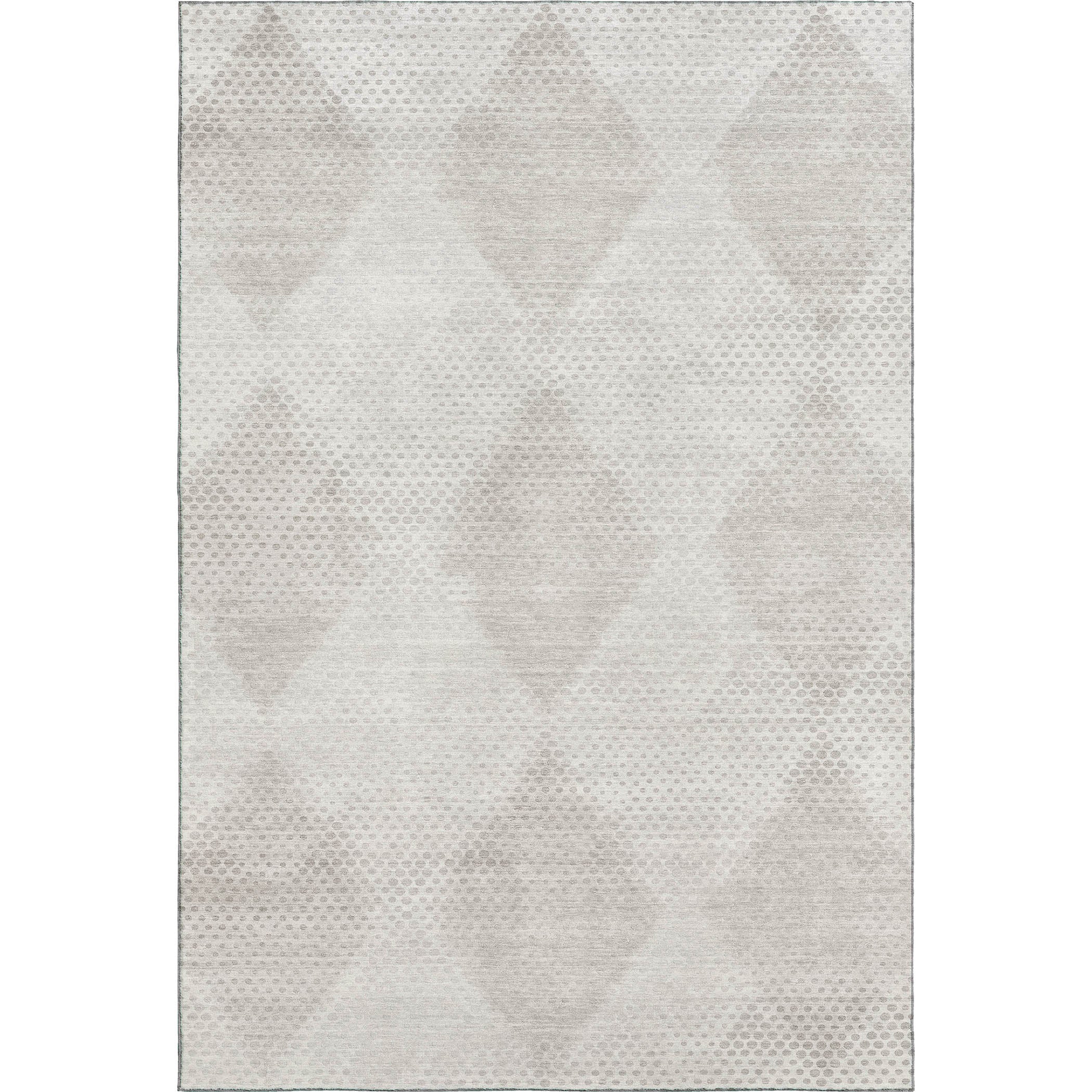 Luxury Washable Indoor/Outdoor Transitional TV4 Ivory Rug 2'6" x 3'10" #shape_Rectangle