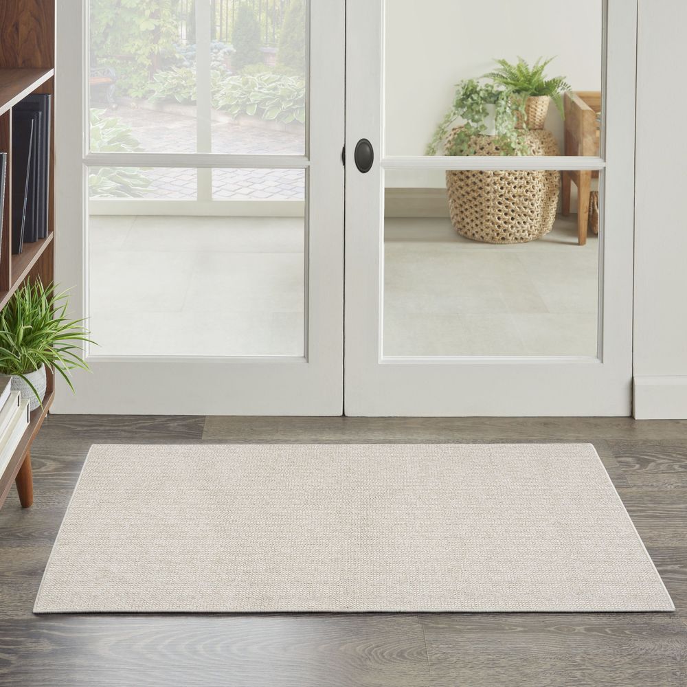 Textured Home TXH01 Ivory Beige Rug #color_ivory beige