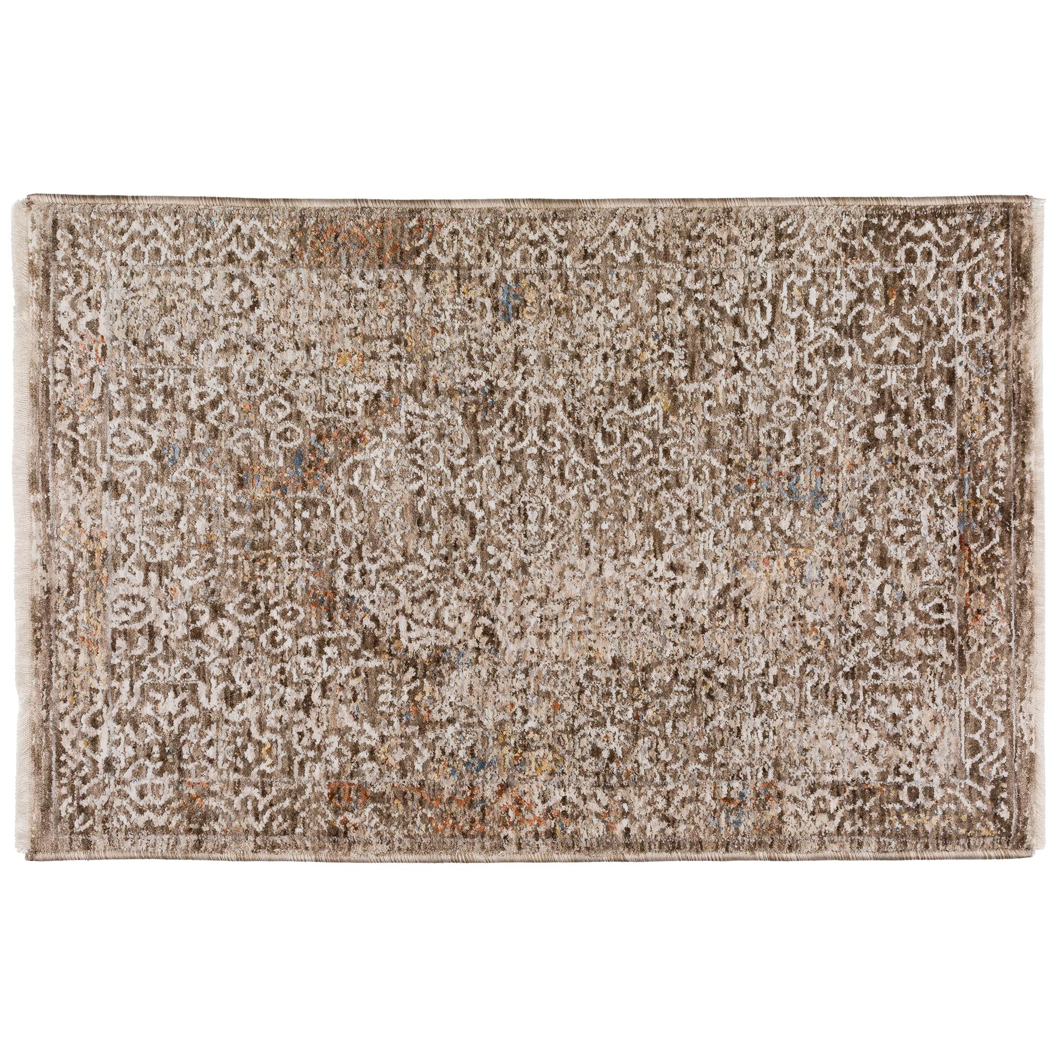 Traditional VI5 Chocolate Brown Rug 1'8" x 2'6" #shape_Rectangle