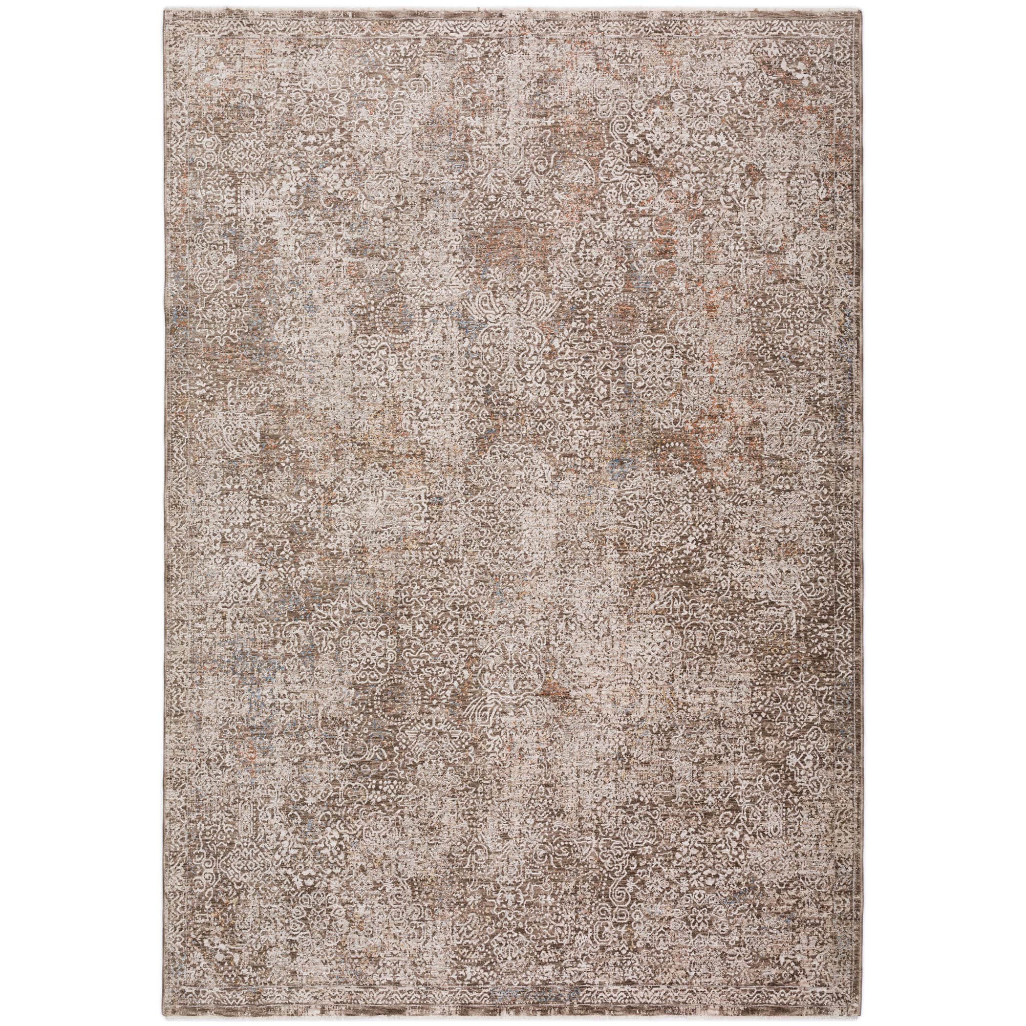 Traditional VI5 Chocolate Brown Rug 3' x 5' #shape_Rectangle