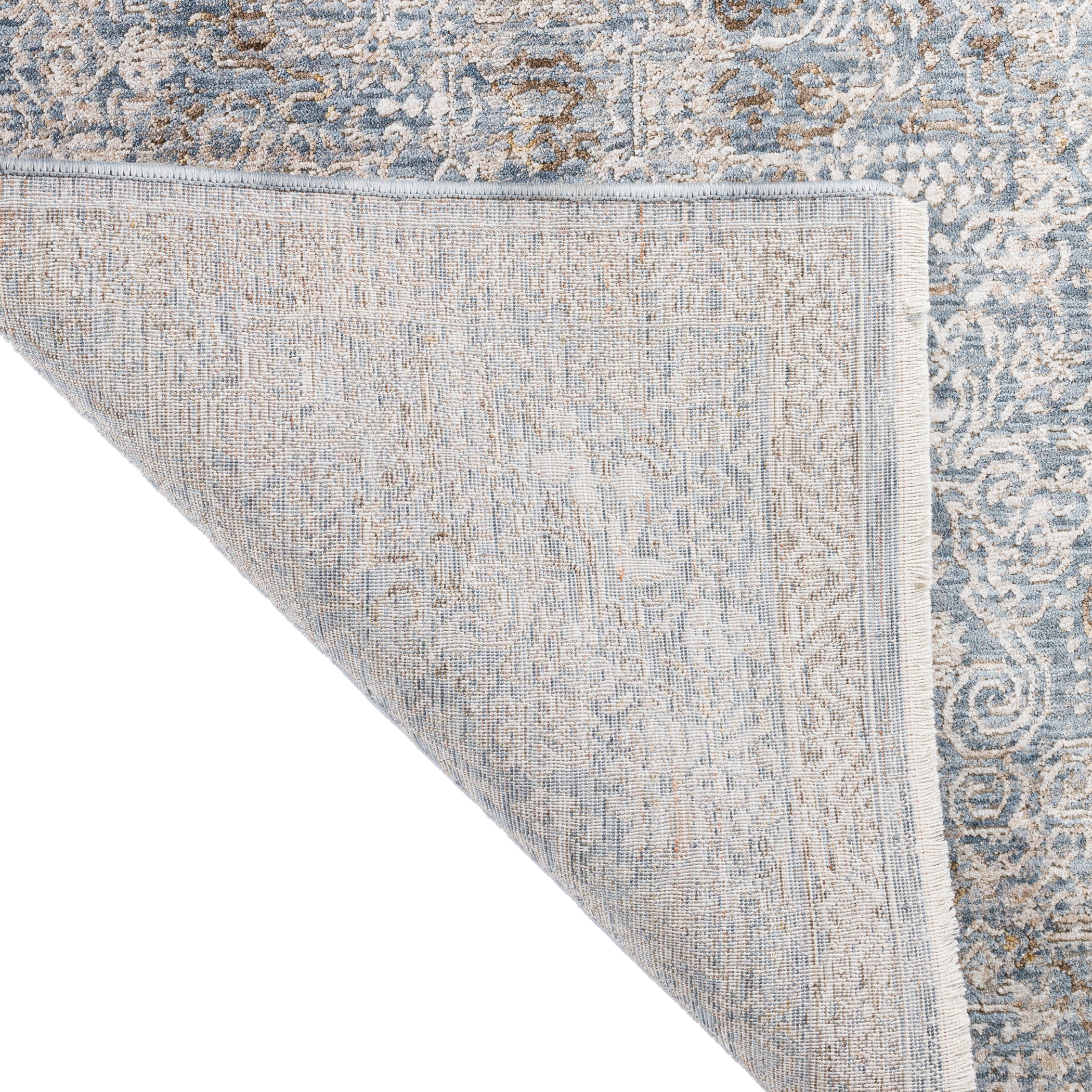 Traditional VI5 Denim Blue Rug 1'8" x 2'6" #shape_Rectangle