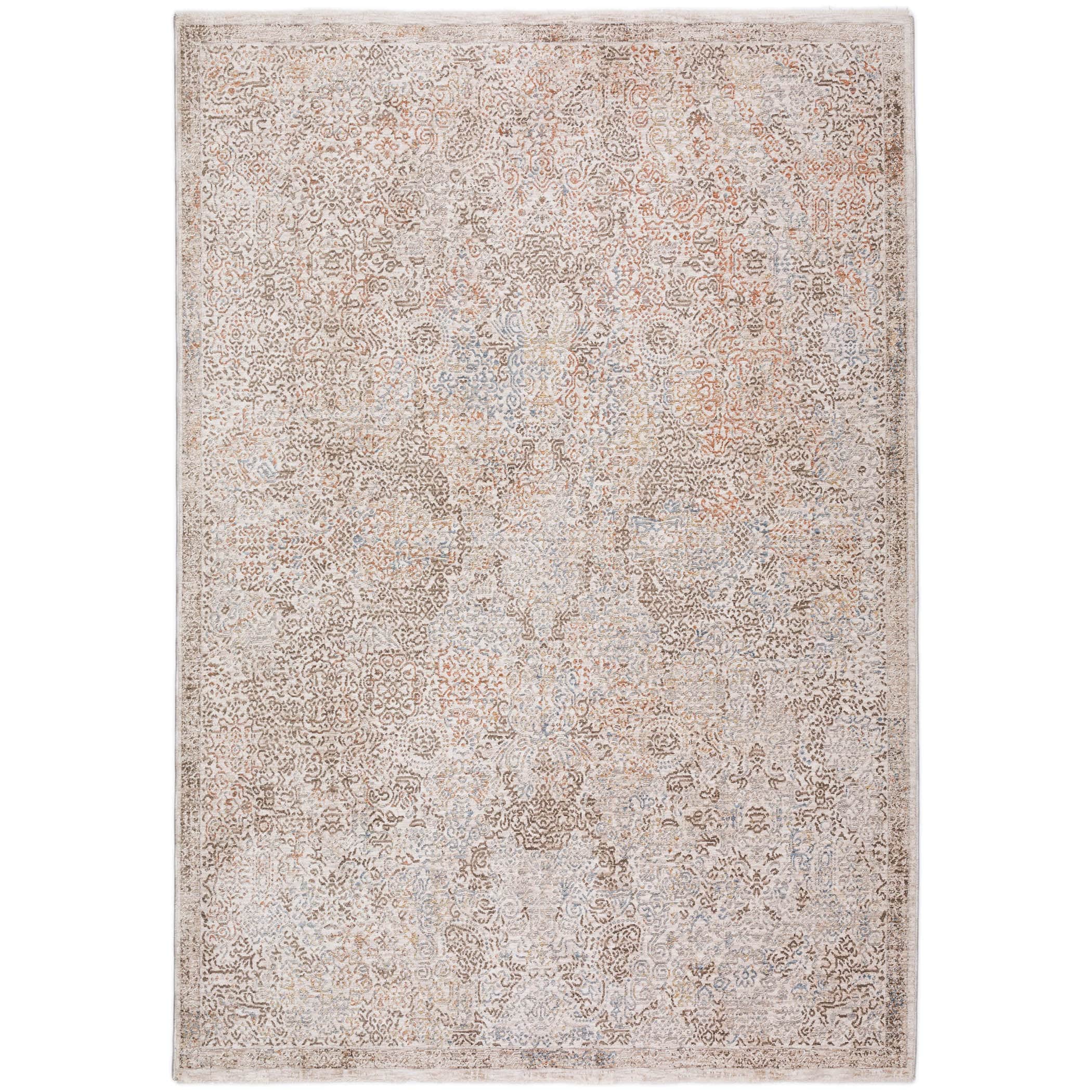 Traditional VI5 Ivory Rug 3' x 5' #shape_Rectangle