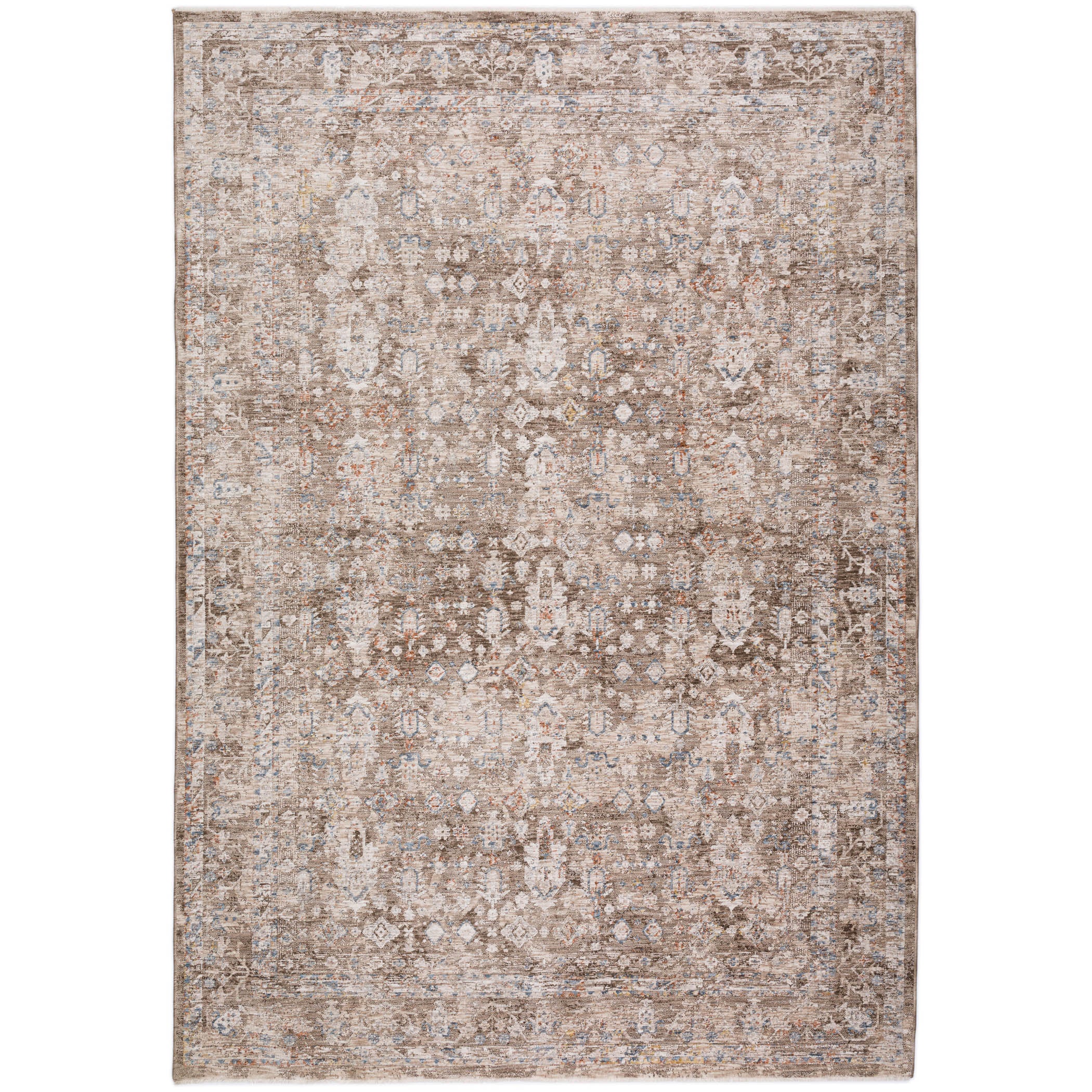 Traditional VI6 Chocolate Brown Rug 3' x 5' #shape_Rectangle