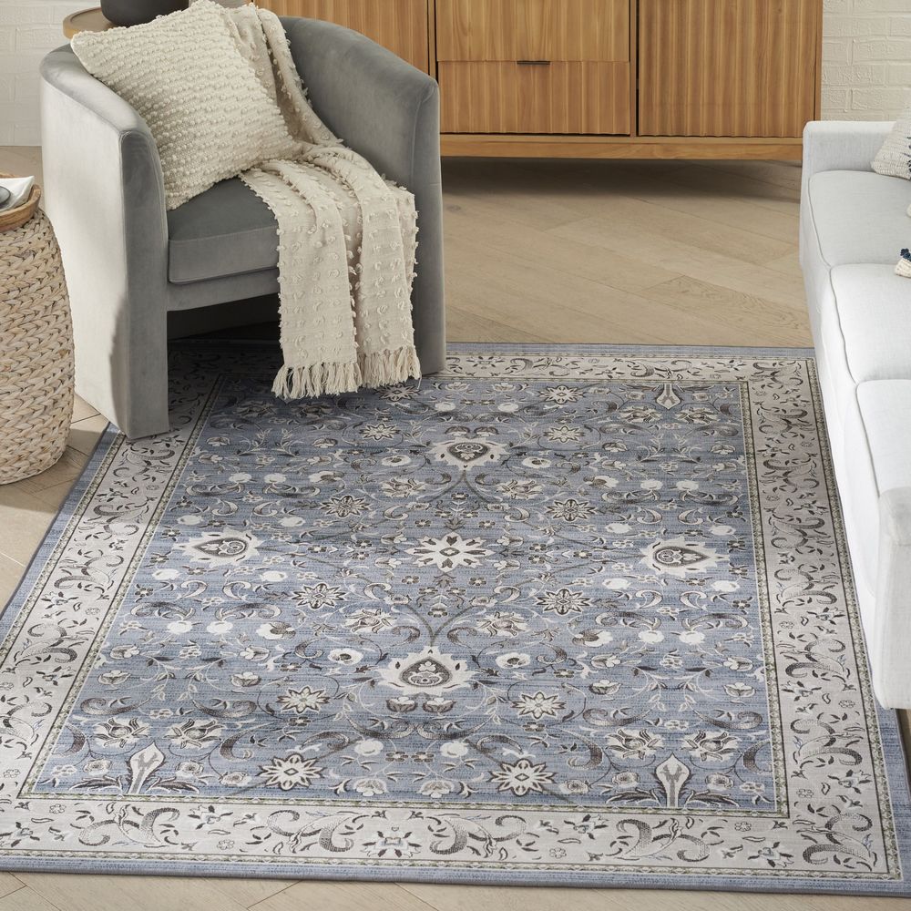 Vintage Home VNH05 Blue Rug #color_blue