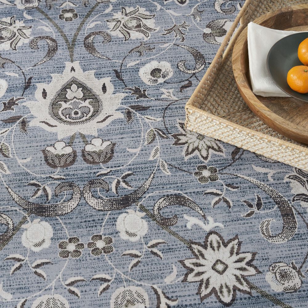 Vintage Home VNH05 Blue Rug #color_blue