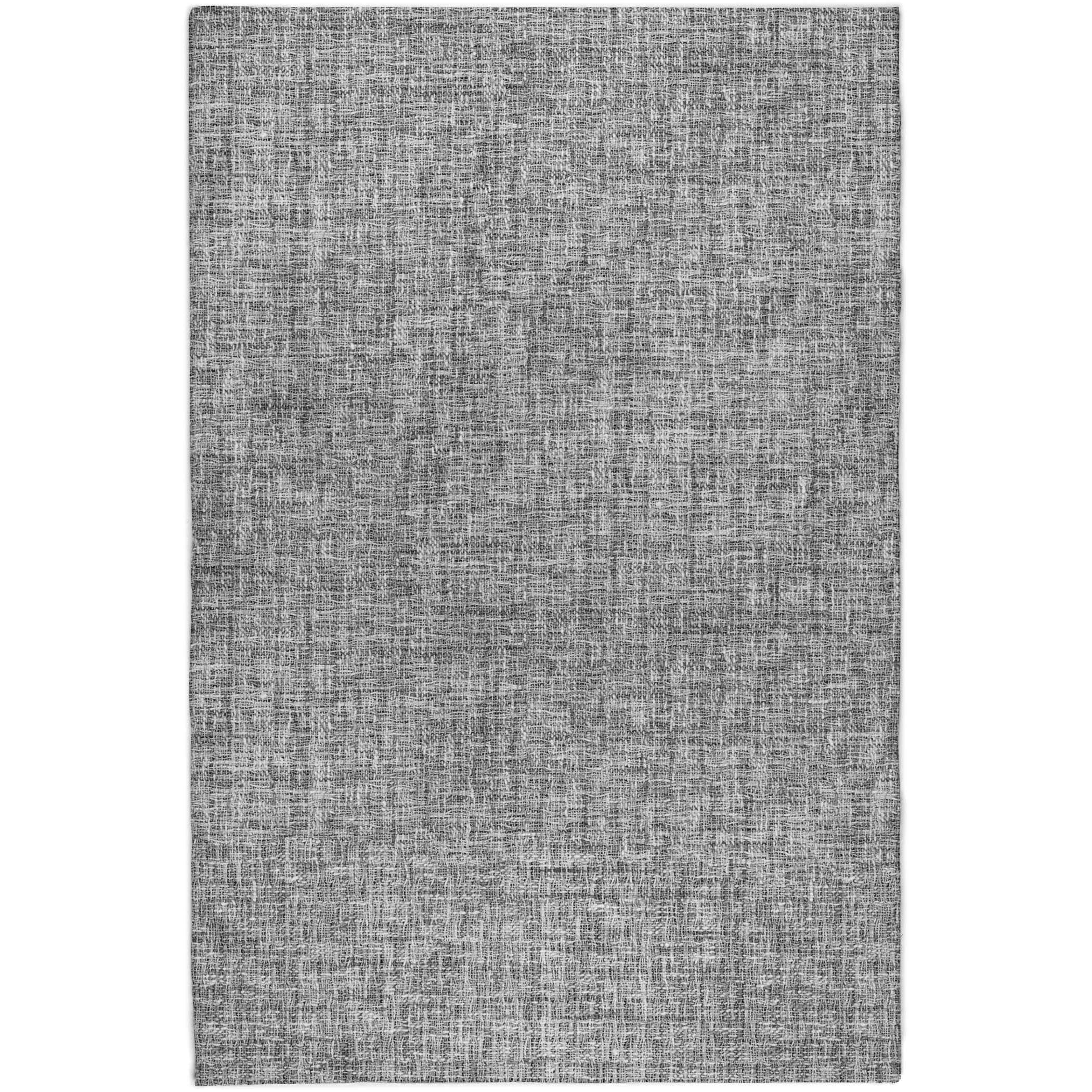 Luxury Washable Transitional VY1 Gray Rug 2'6" x 3'10" #shape_Rectangle